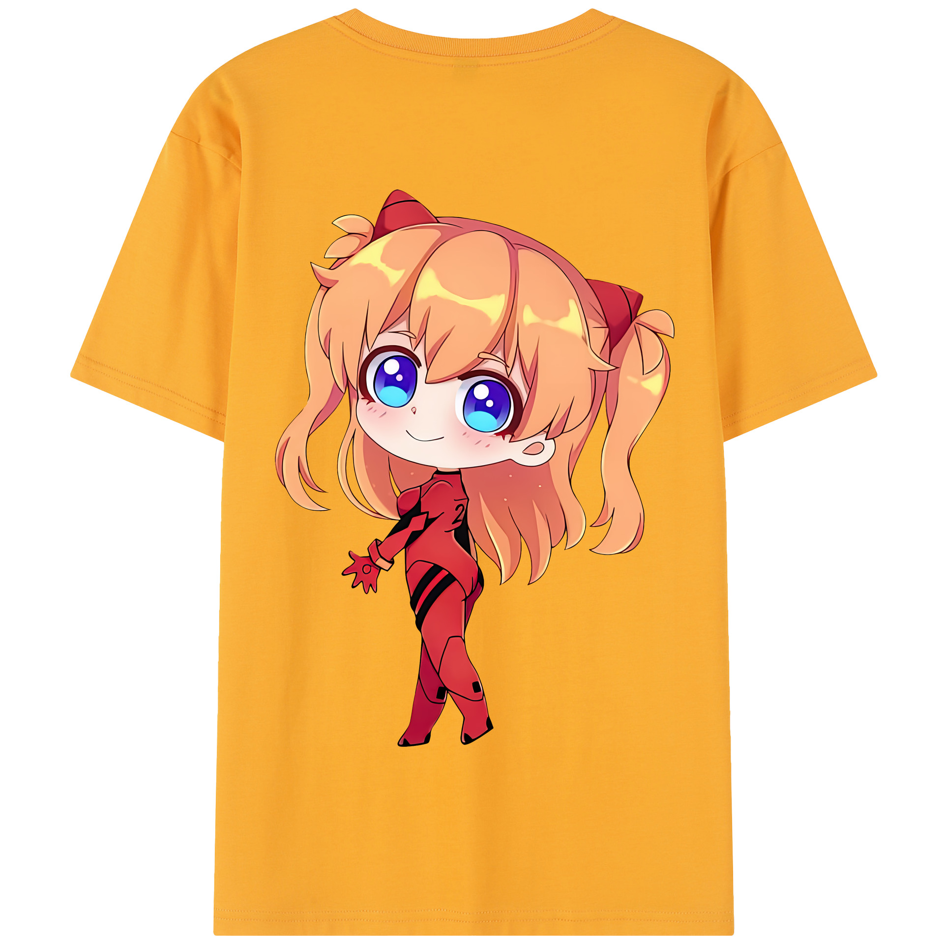 （画像用） EVA 新世紀エヴァンゲリオン 綿100％半袖Tシャツ（背面プリント）