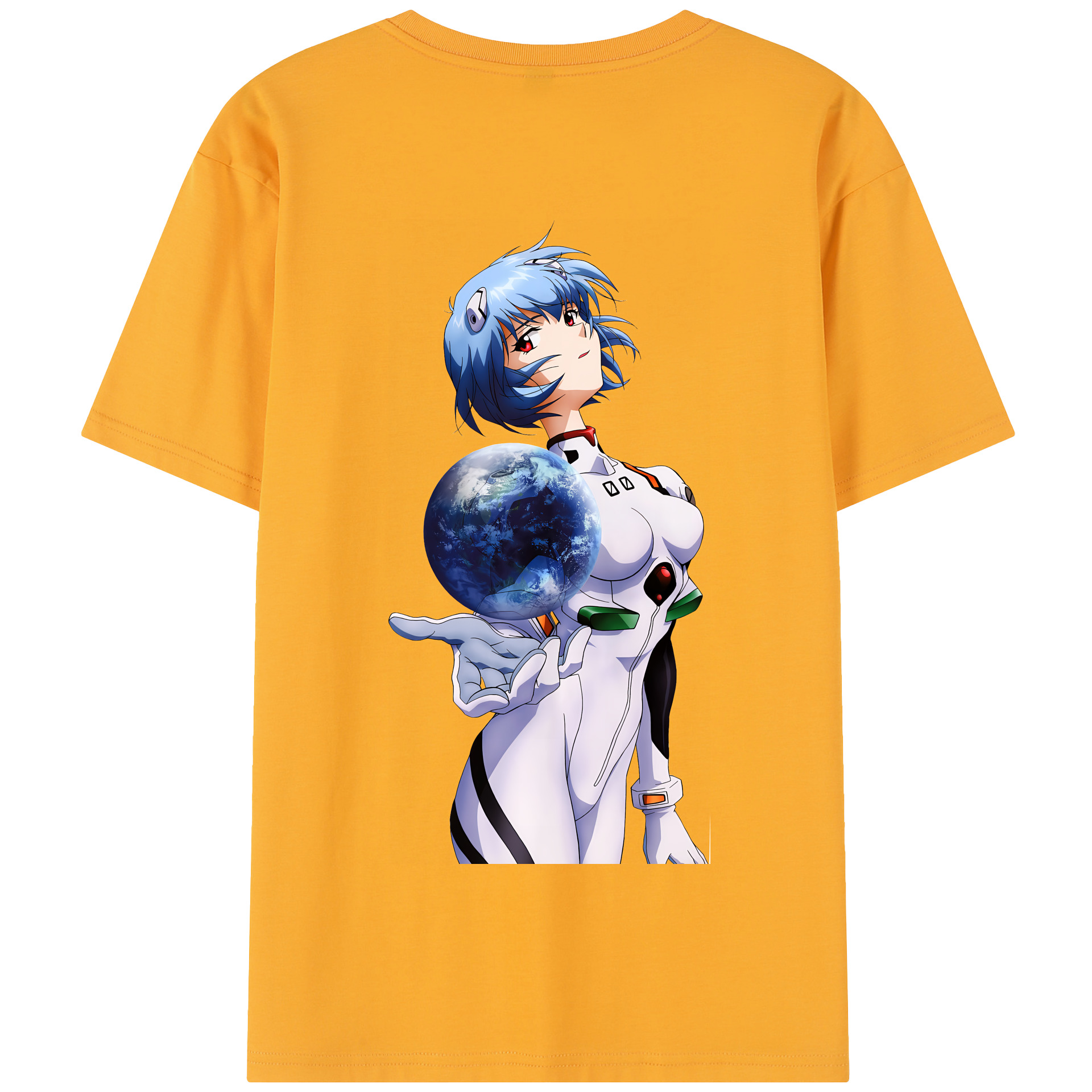 （画像用） EVA 新世紀エヴァンゲリオン 綿100％半袖Tシャツ（背面プリント）