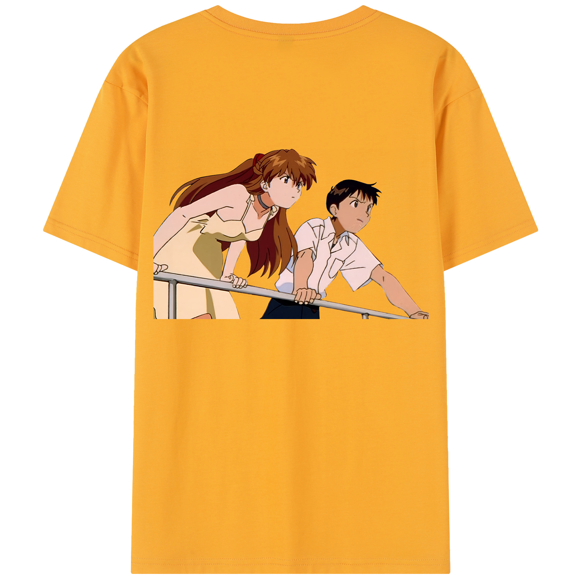 （画像用） EVA 新世紀エヴァンゲリオン 綿100％半袖Tシャツ（背面プリント）