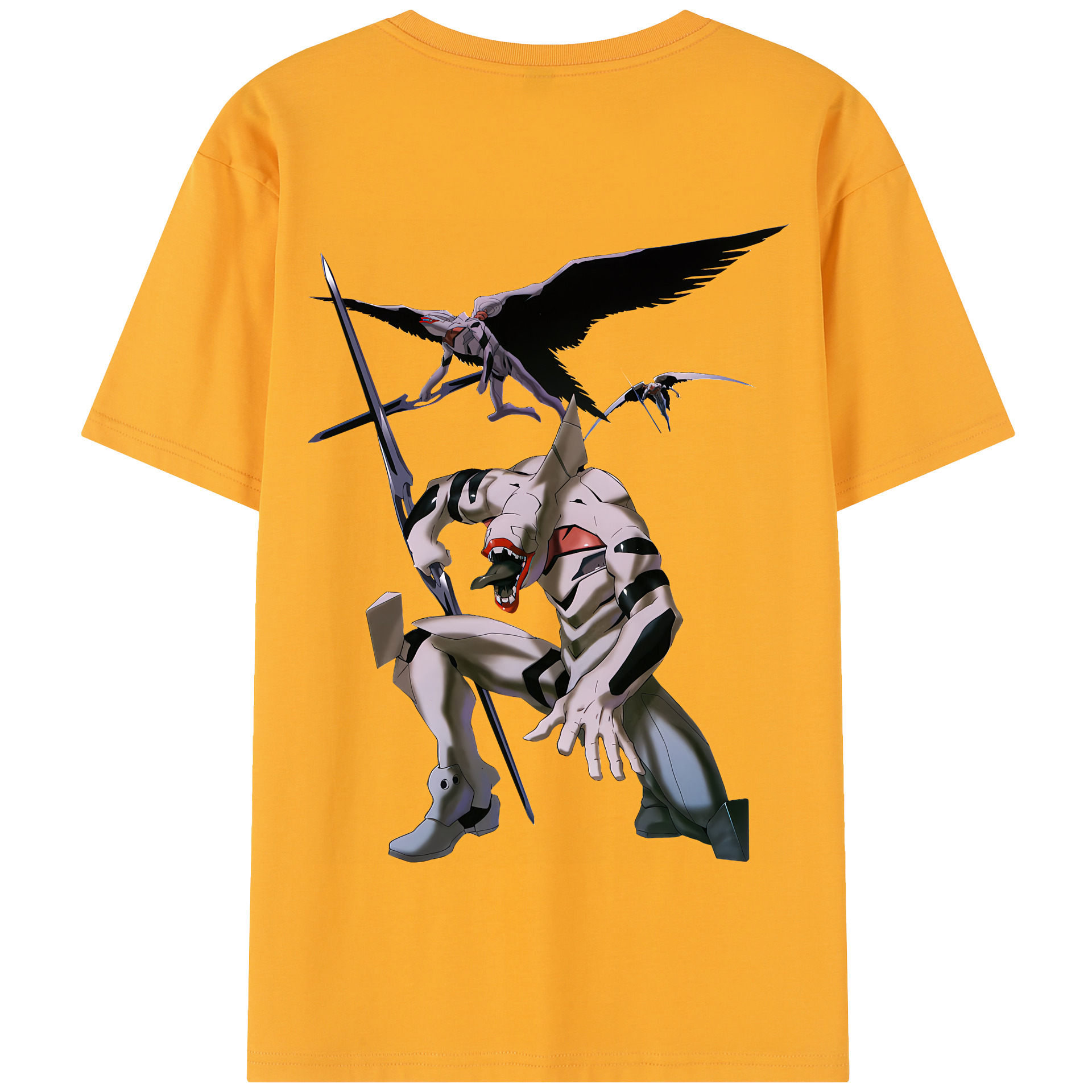 （画像用） EVA 新世紀エヴァンゲリオン 綿100％半袖Tシャツ（背面プリント）
