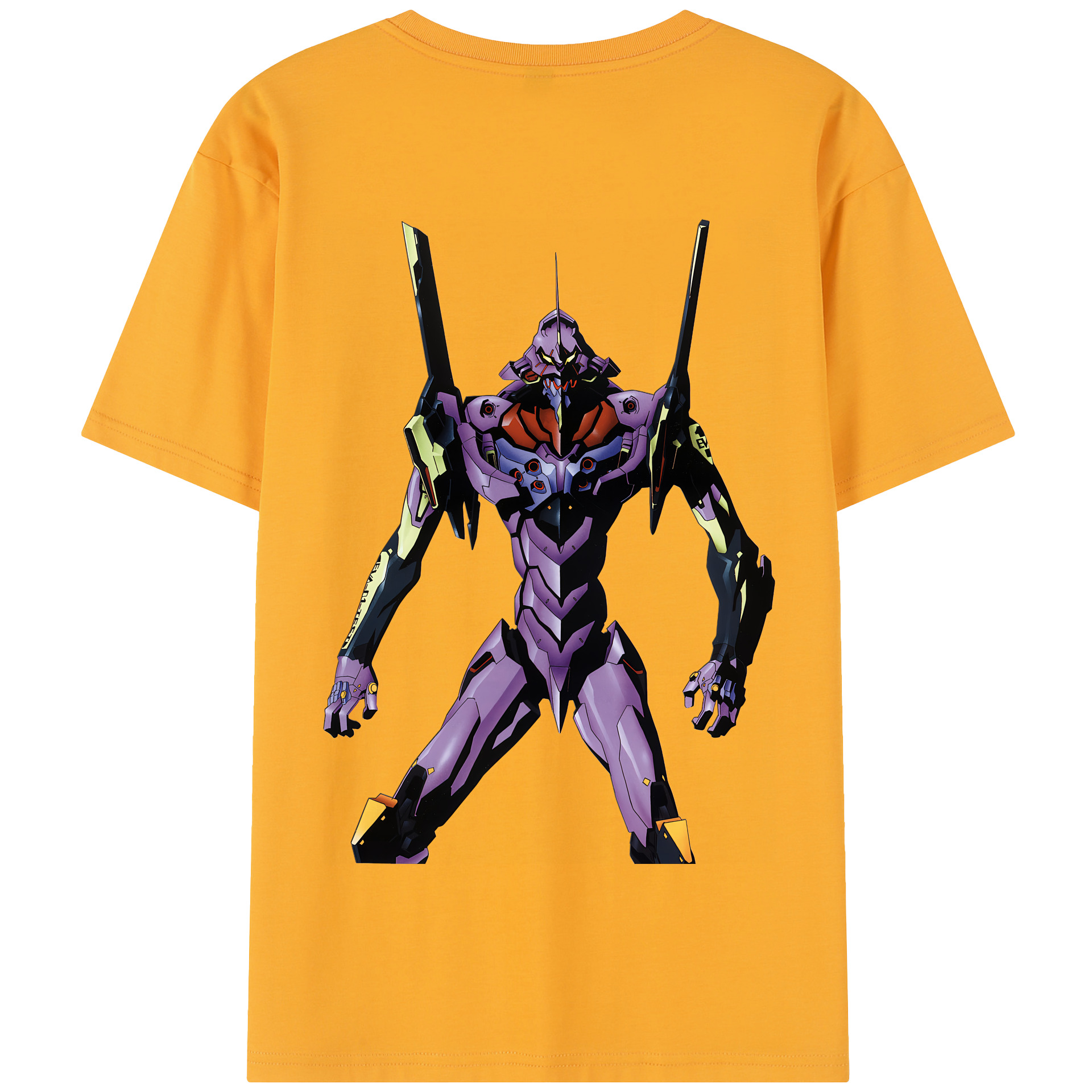 （画像用） EVA 新世紀エヴァンゲリオン 綿100％半袖Tシャツ（背面プリント）