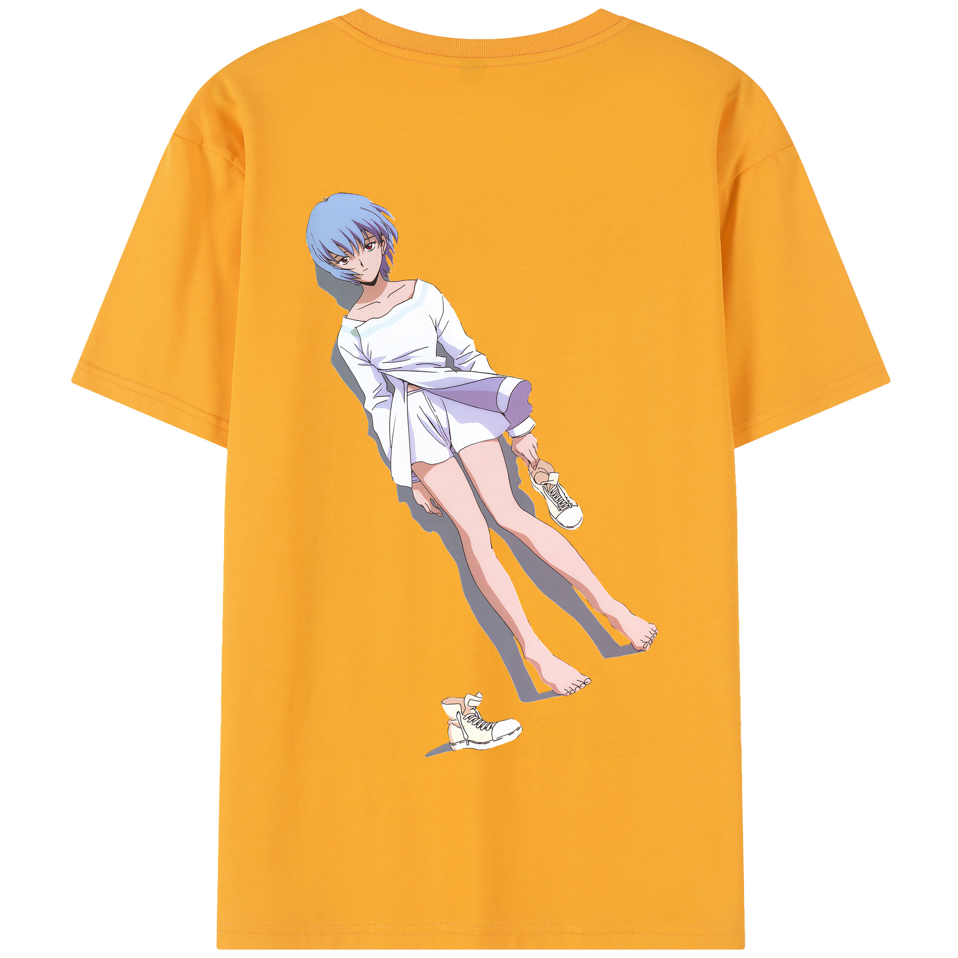 （画像用） EVA 新世紀エヴァンゲリオン 綿100％半袖Tシャツ（背面プリント）