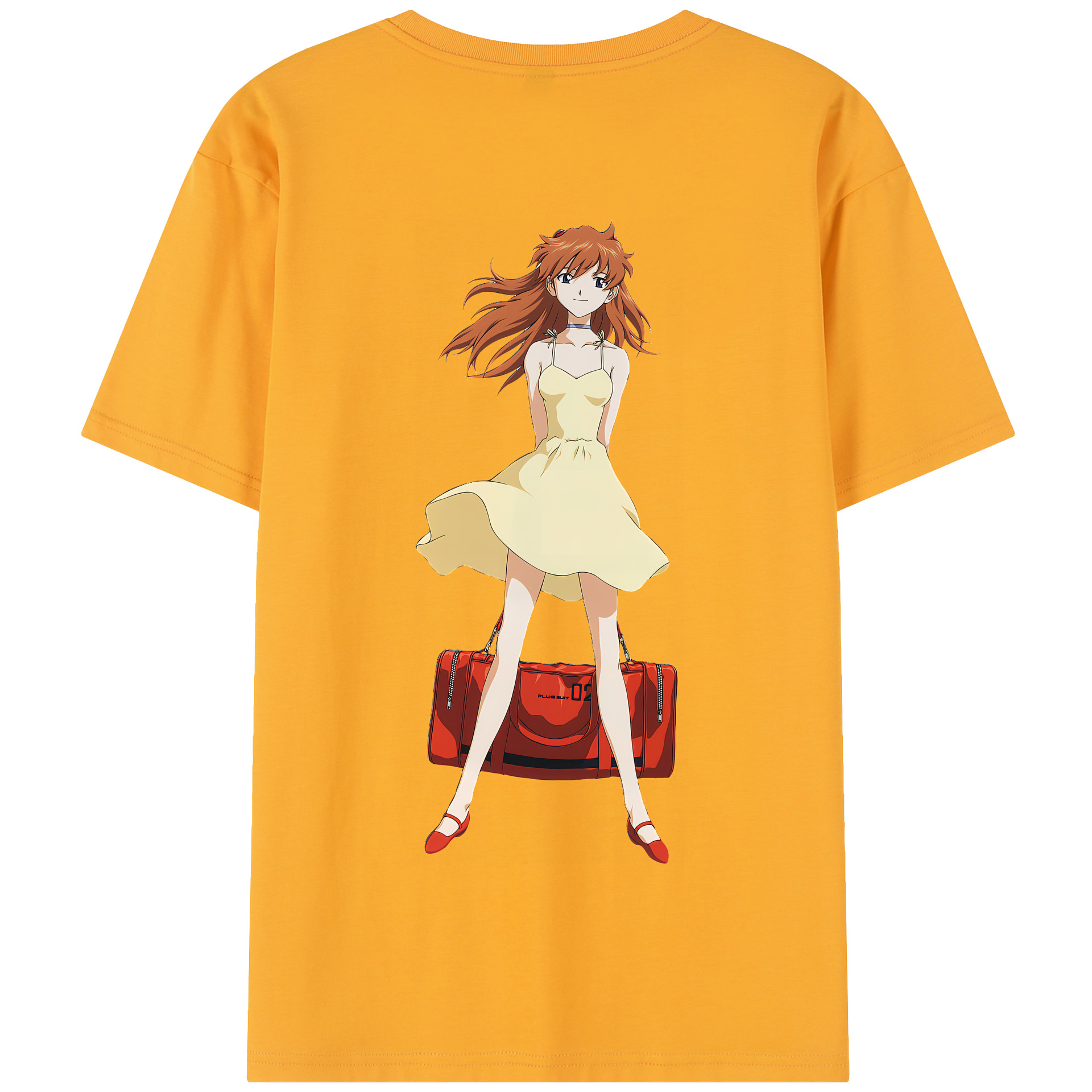 （画像用） EVA 新世紀エヴァンゲリオン 綿100％半袖Tシャツ（背面プリント）