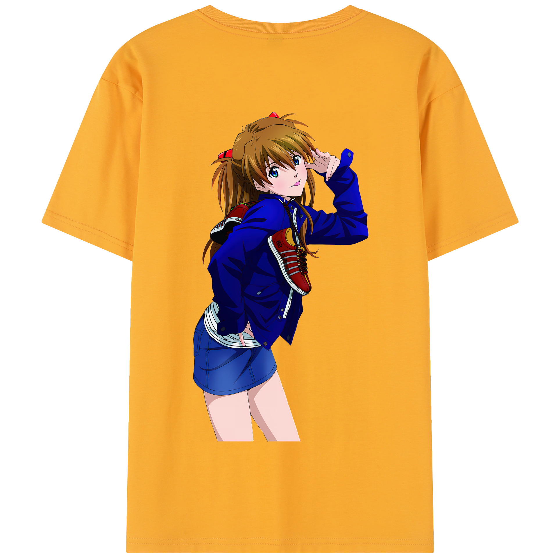（画像用） EVA 新世紀エヴァンゲリオン 綿100％半袖Tシャツ（背面プリント）