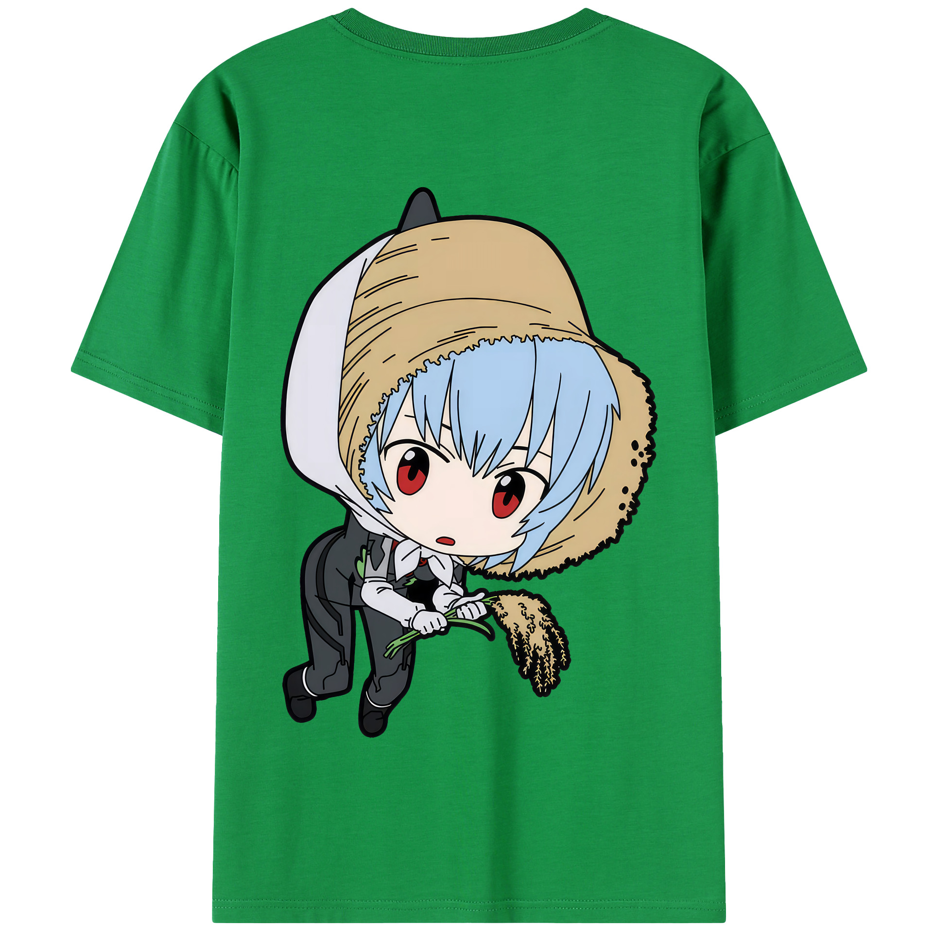 （画像用） EVA 新世紀エヴァンゲリオン 綿100％半袖Tシャツ（背面プリント）