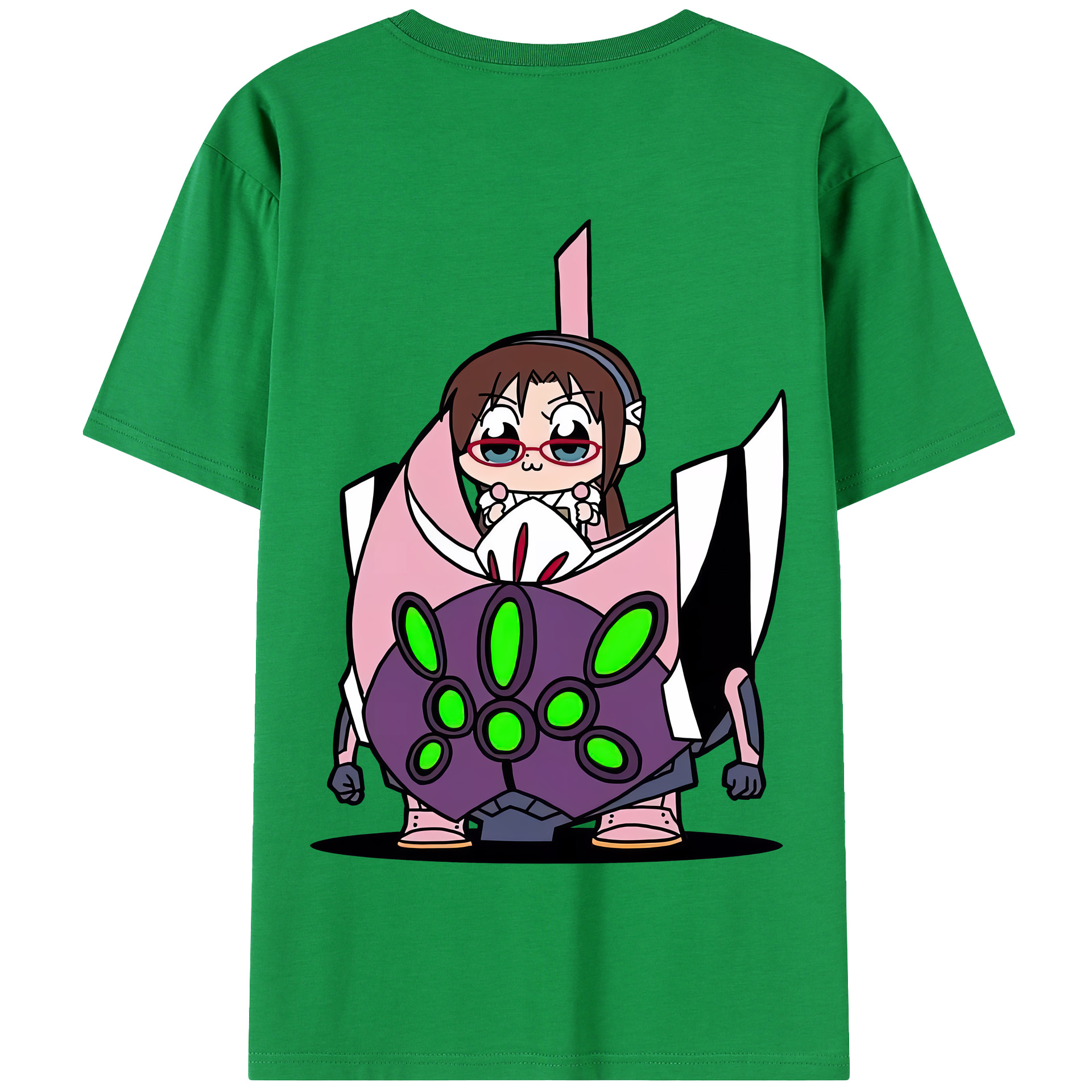 （画像用） EVA 新世紀エヴァンゲリオン 綿100％半袖Tシャツ（背面プリント）