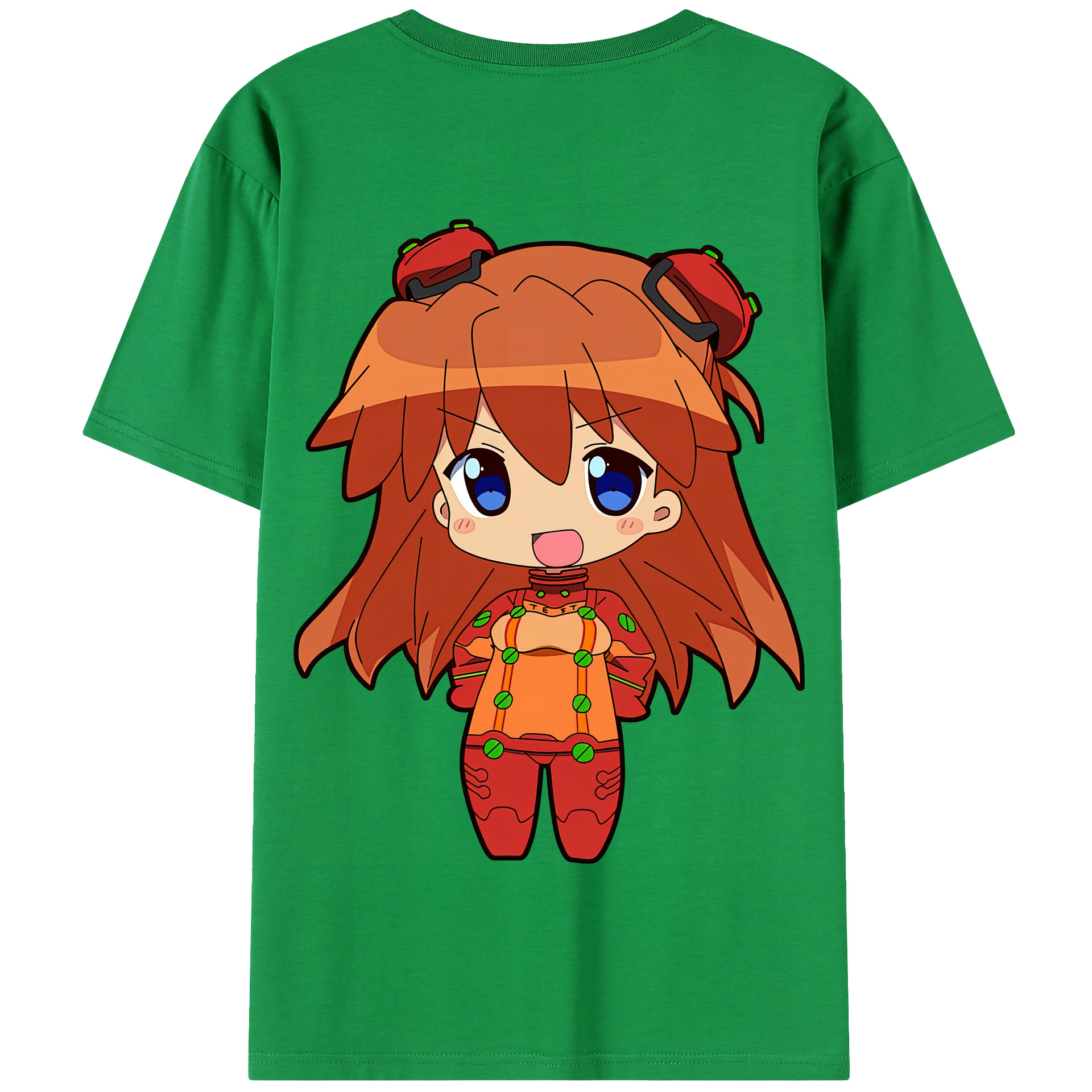 （画像用） EVA 新世紀エヴァンゲリオン 綿100％半袖Tシャツ（背面プリント）