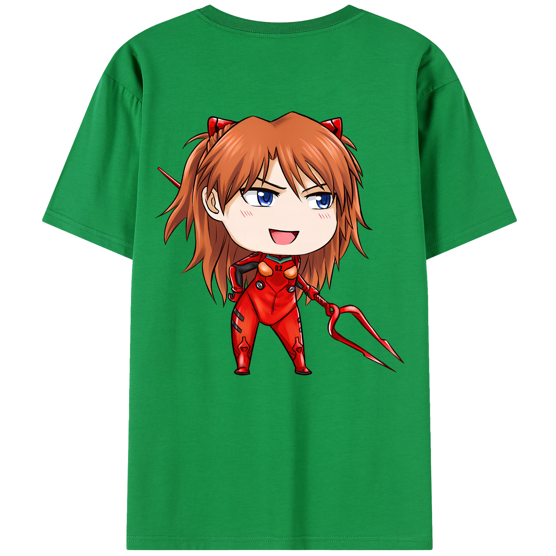 （画像用） EVA 新世紀エヴァンゲリオン 綿100％半袖Tシャツ（背面プリント）