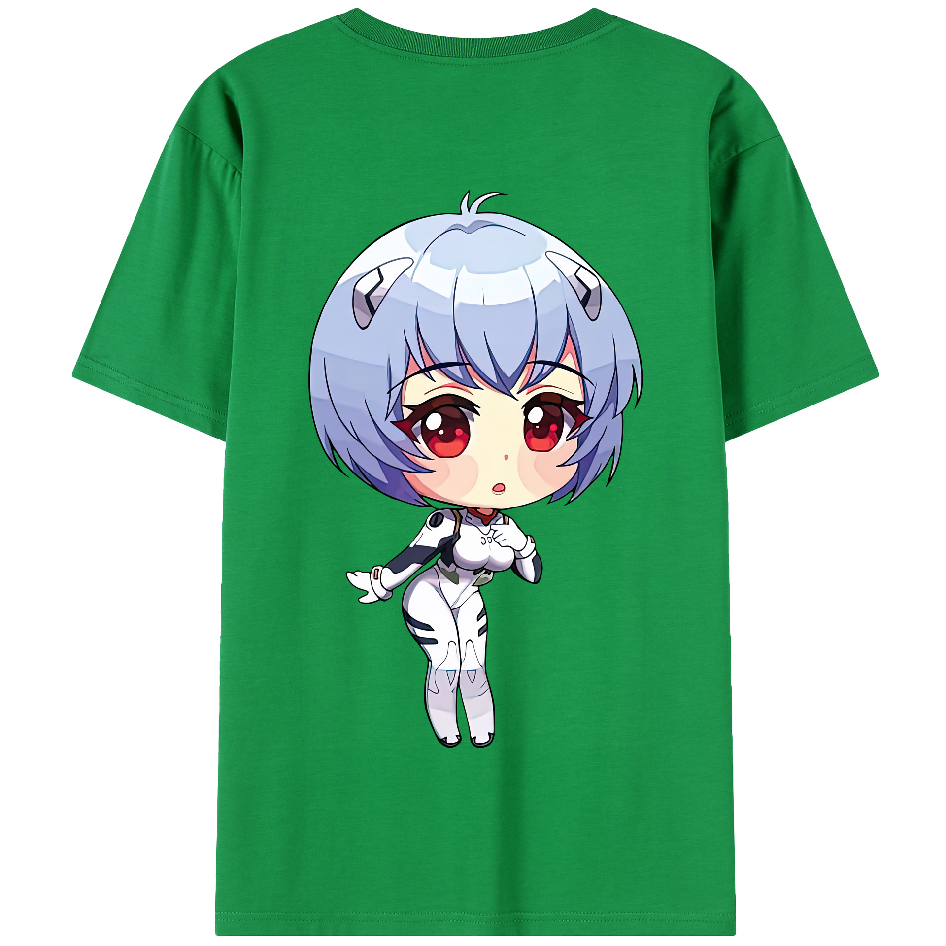 （画像用） EVA 新世紀エヴァンゲリオン 綿100％半袖Tシャツ（背面プリント）