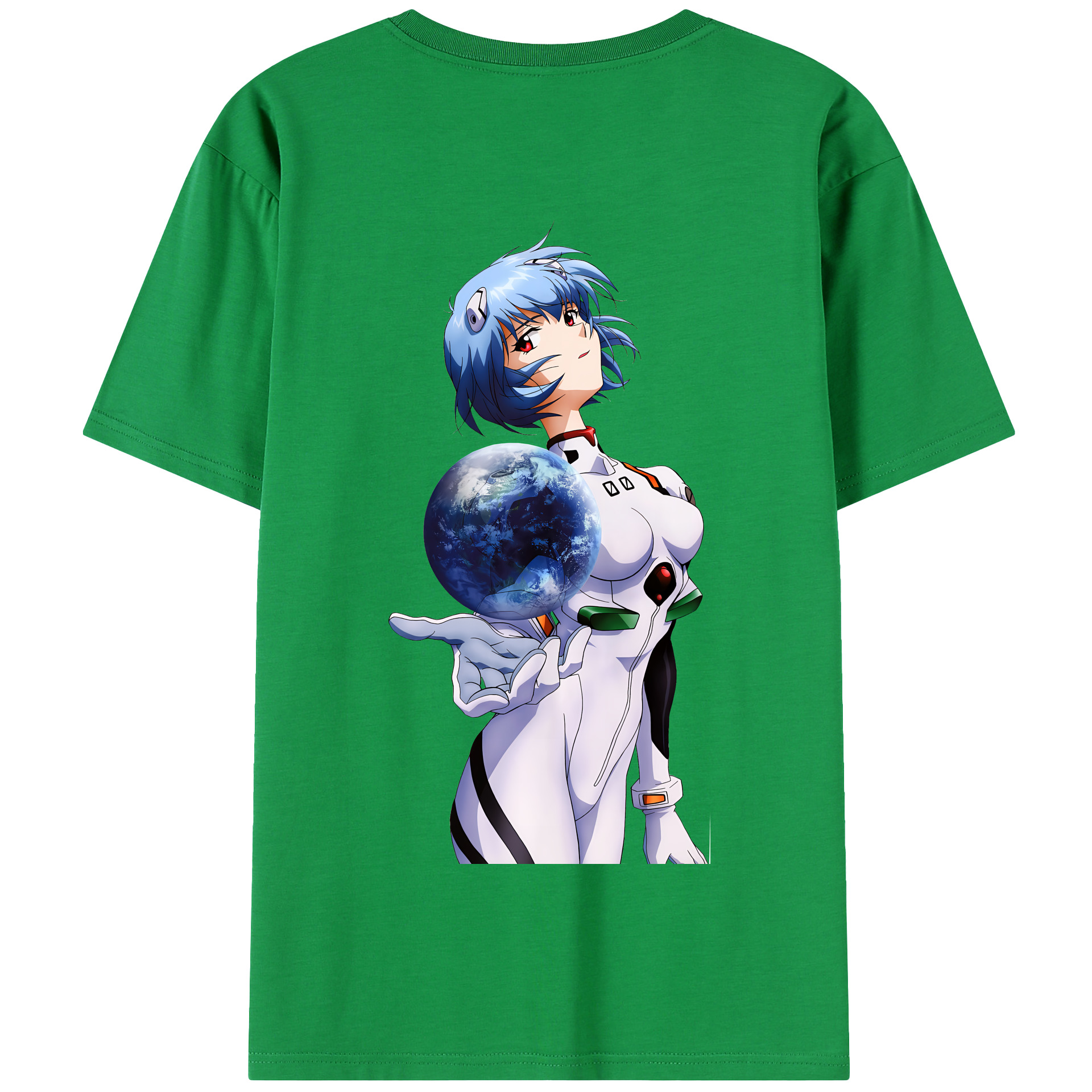 （画像用） EVA 新世紀エヴァンゲリオン 綿100％半袖Tシャツ（背面プリント）