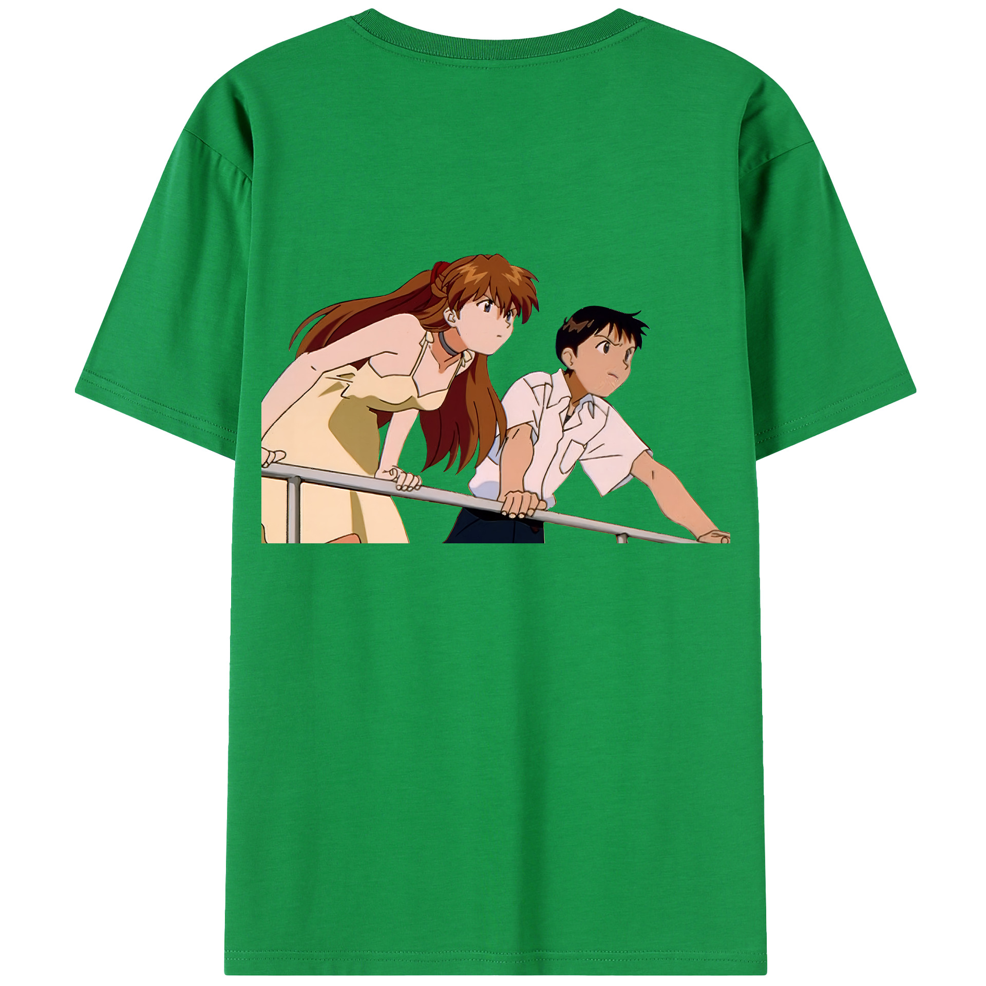 （画像用） EVA 新世紀エヴァンゲリオン 綿100％半袖Tシャツ（背面プリント）