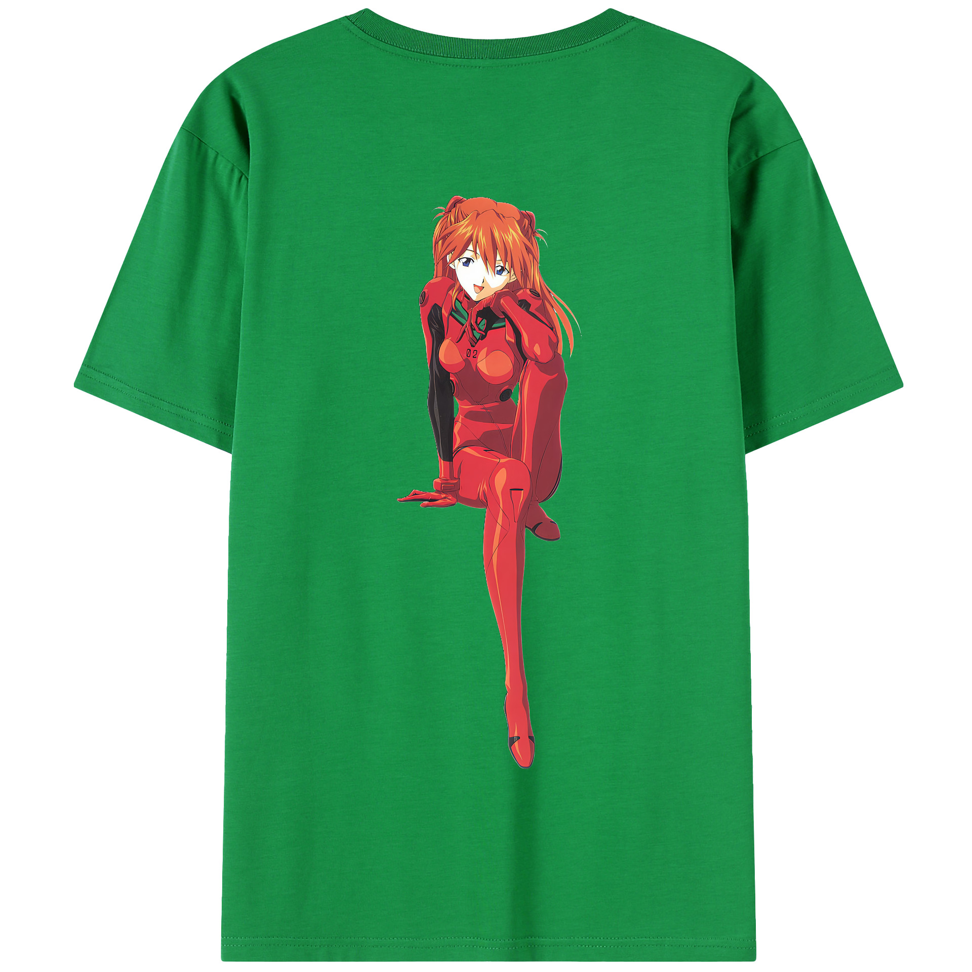（画像用） EVA 新世紀エヴァンゲリオン 綿100％半袖Tシャツ（背面プリント）