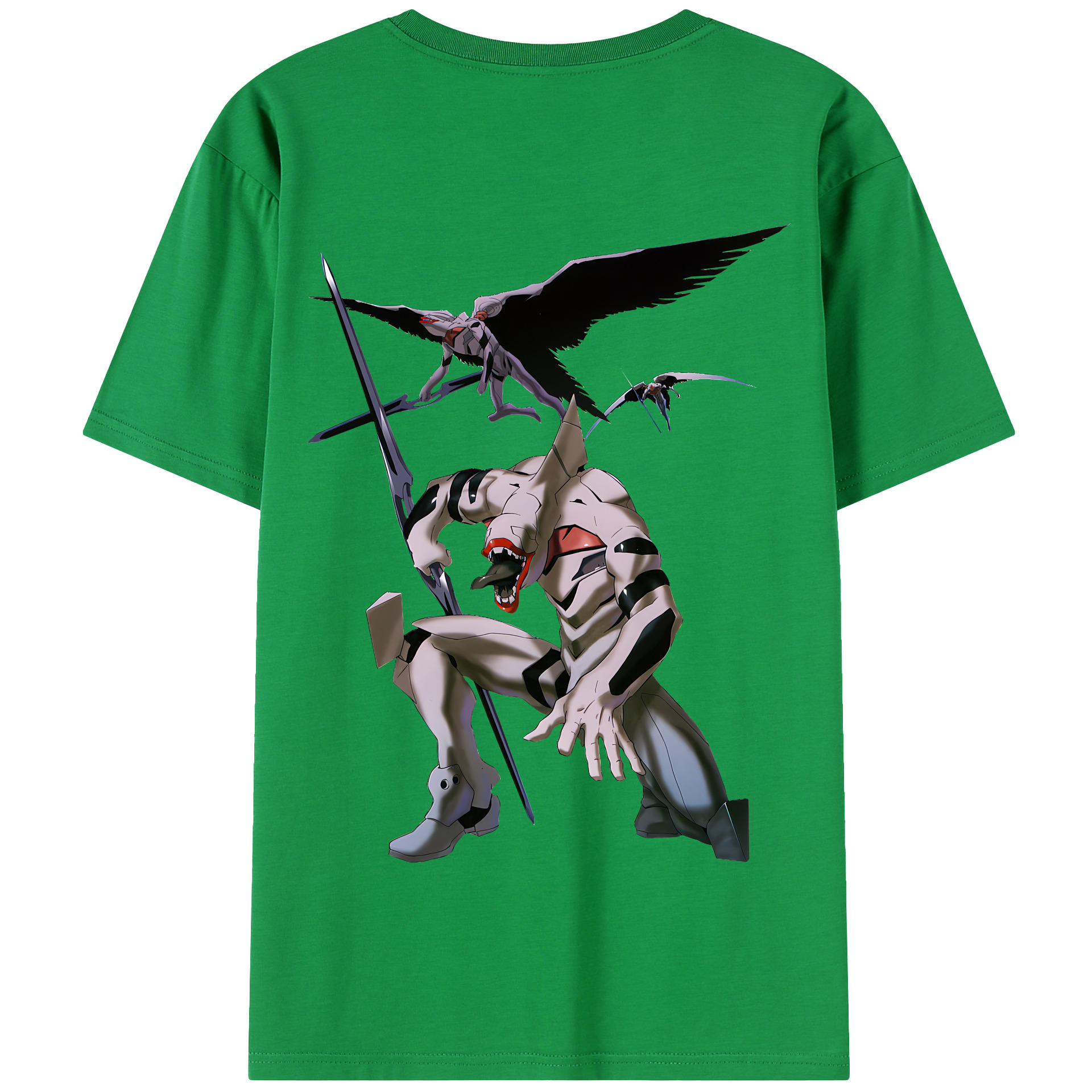 （画像用） EVA 新世紀エヴァンゲリオン 綿100％半袖Tシャツ（背面プリント）