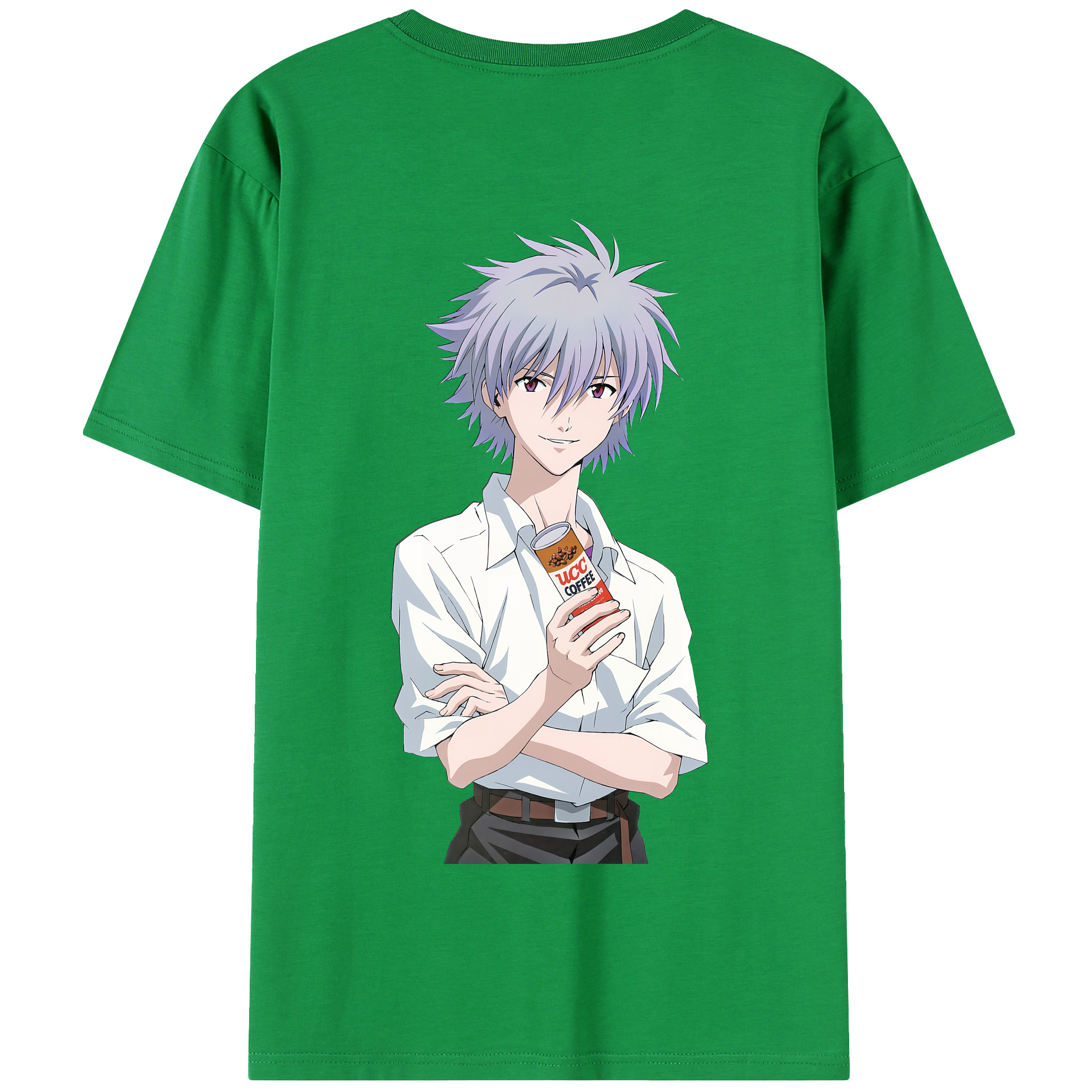 （画像用） EVA 新世紀エヴァンゲリオン 綿100％半袖Tシャツ（背面プリント）