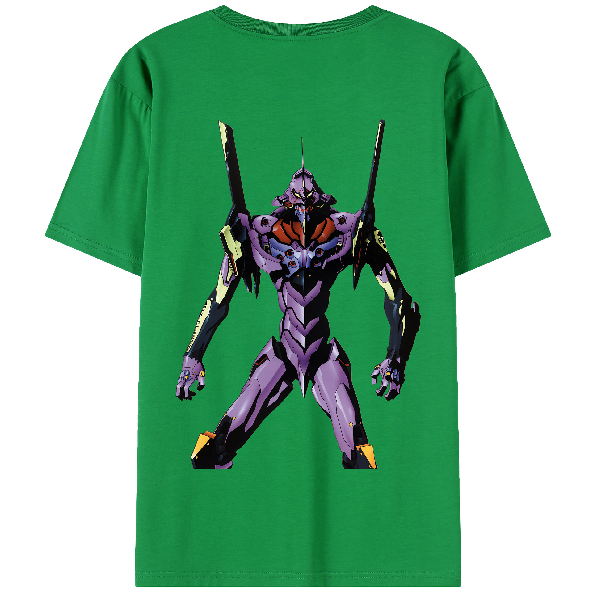（画像用） EVA 新世紀エヴァンゲリオン 綿100％半袖Tシャツ（背面プリント）