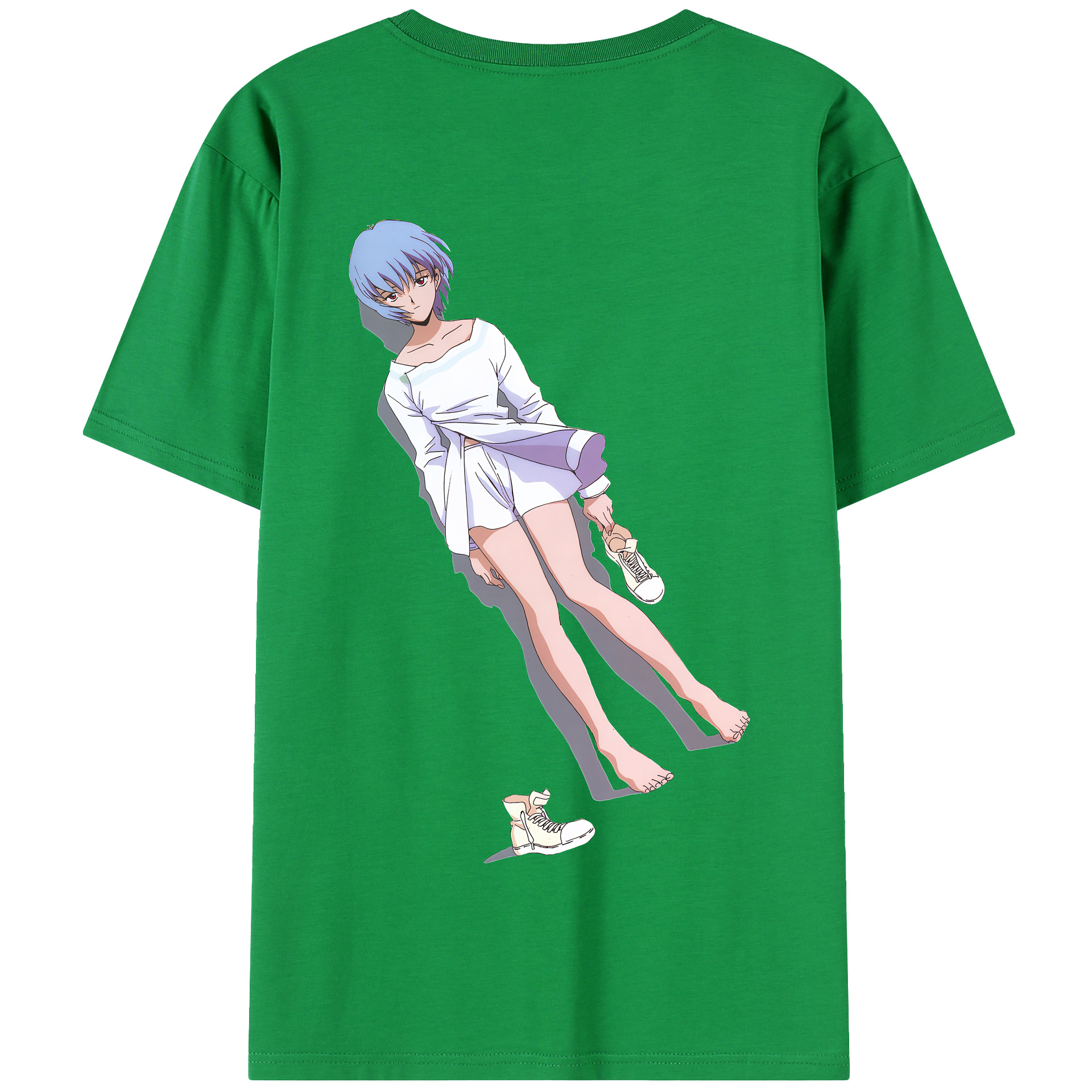 （画像用） EVA 新世紀エヴァンゲリオン 綿100％半袖Tシャツ（背面プリント）