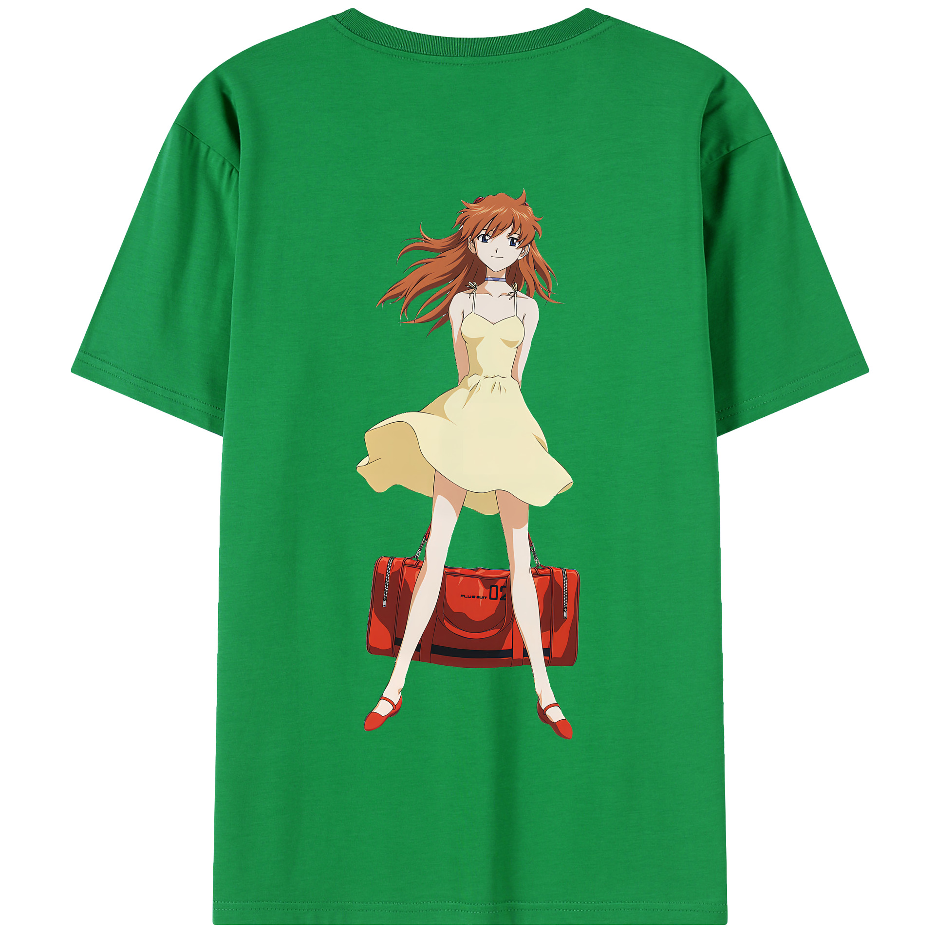 （画像用） EVA 新世紀エヴァンゲリオン 綿100％半袖Tシャツ（背面プリント）
