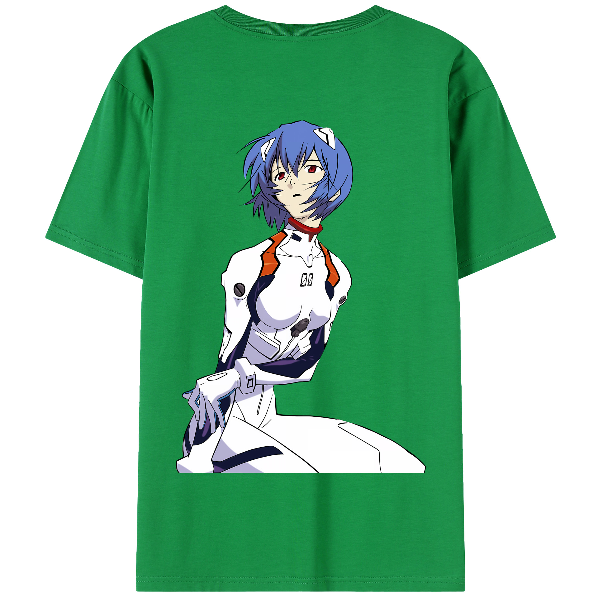 （画像用） EVA 新世紀エヴァンゲリオン 綿100％半袖Tシャツ（背面プリント）