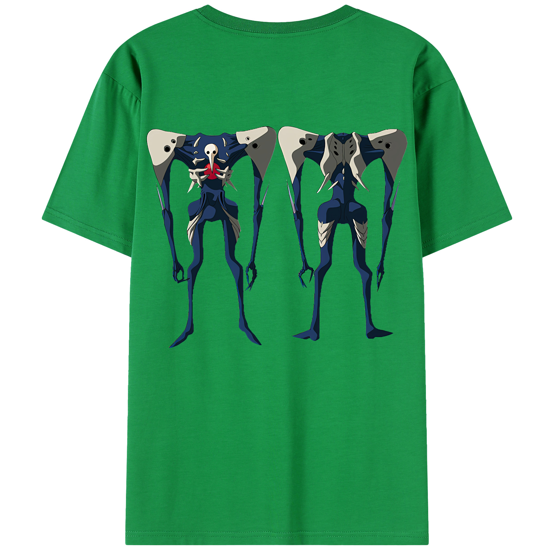 （画像用） EVA 新世紀エヴァンゲリオン 綿100％半袖Tシャツ（背面プリント）