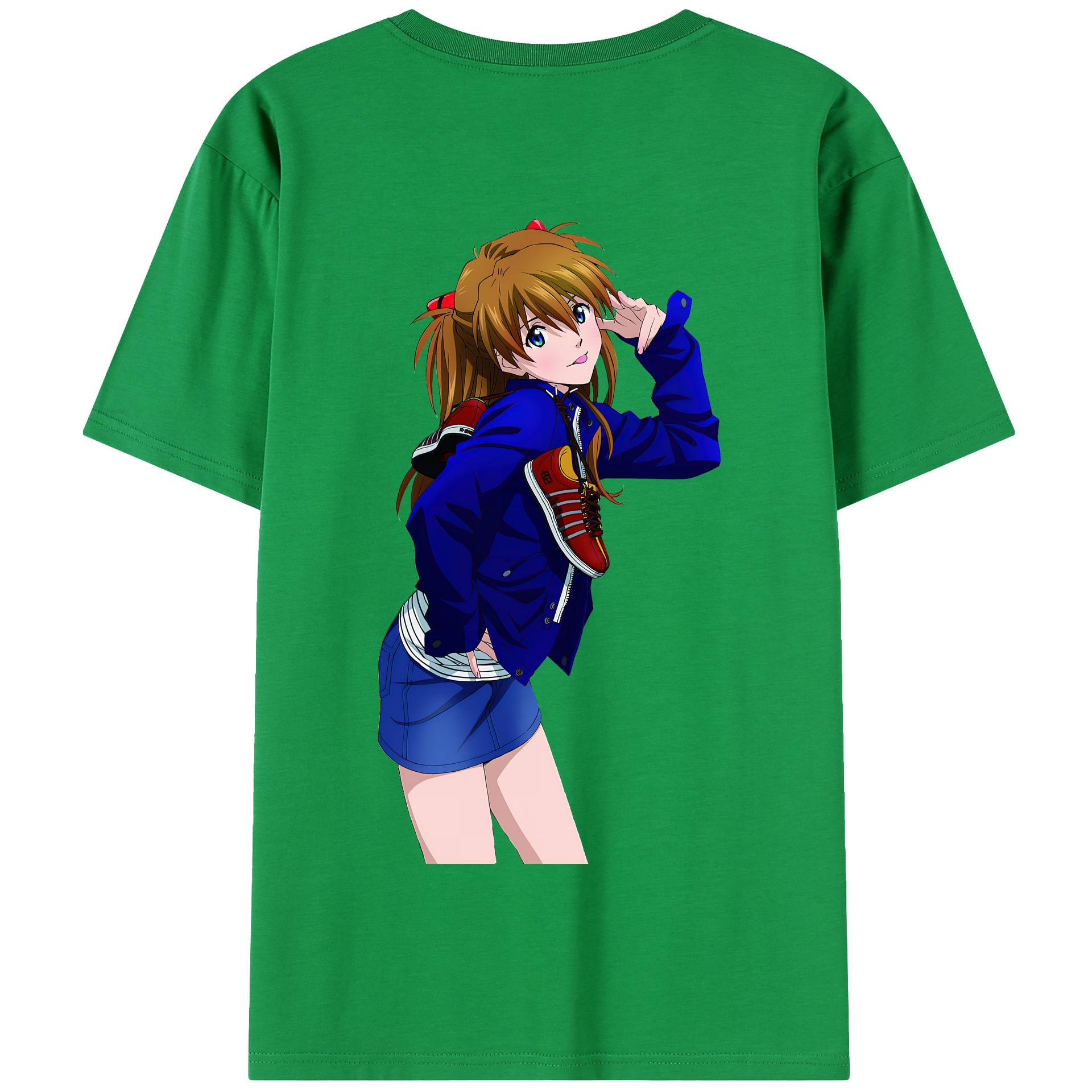 （画像用） EVA 新世紀エヴァンゲリオン 綿100％半袖Tシャツ（背面プリント）