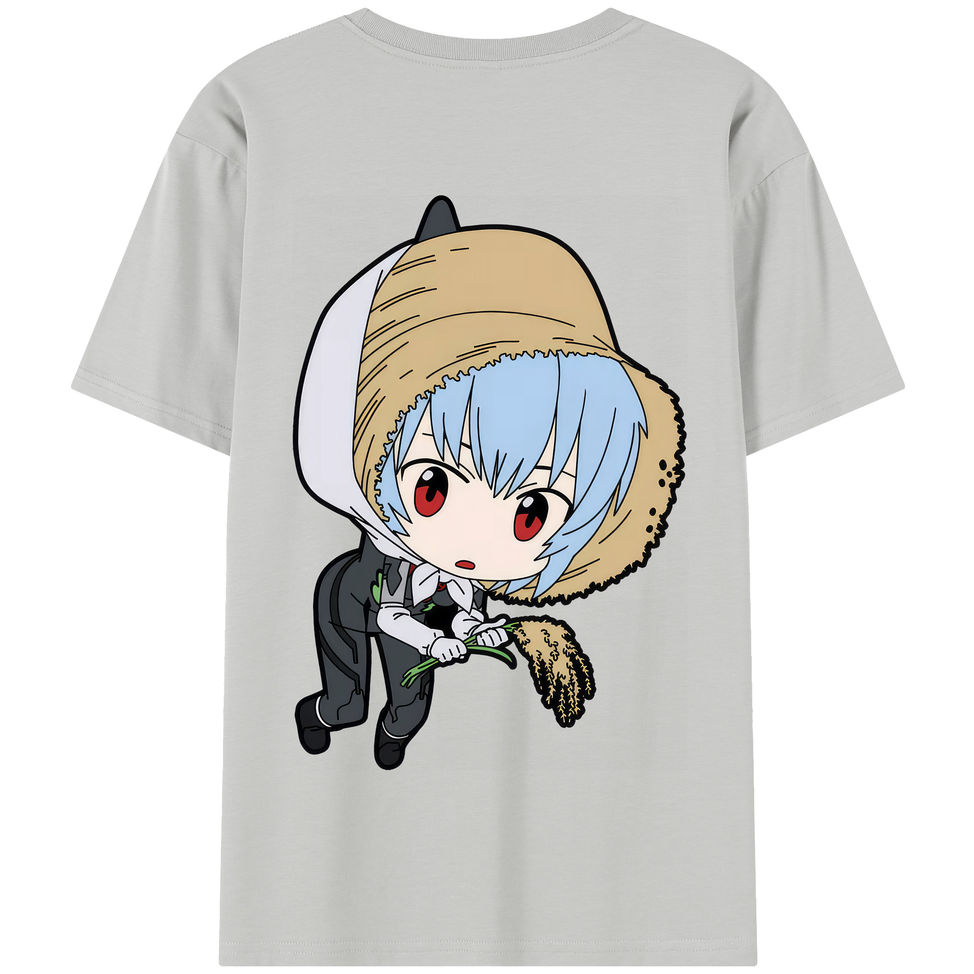 （画像用） EVA 新世紀エヴァンゲリオン 綿100％半袖Tシャツ（背面プリント）