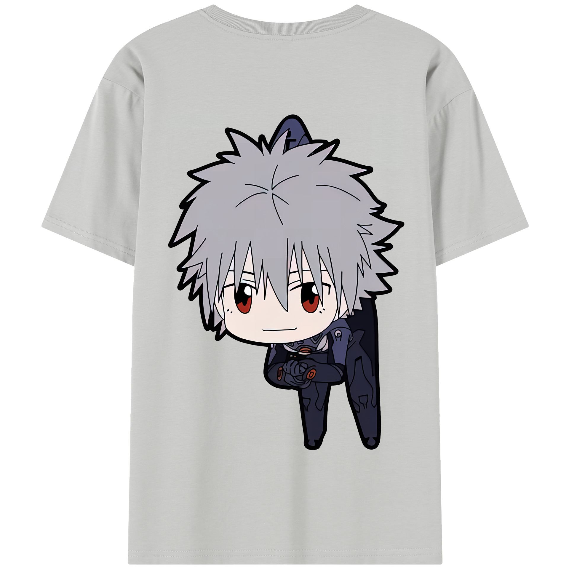 （画像用） EVA 新世紀エヴァンゲリオン 綿100％半袖Tシャツ（背面プリント）
