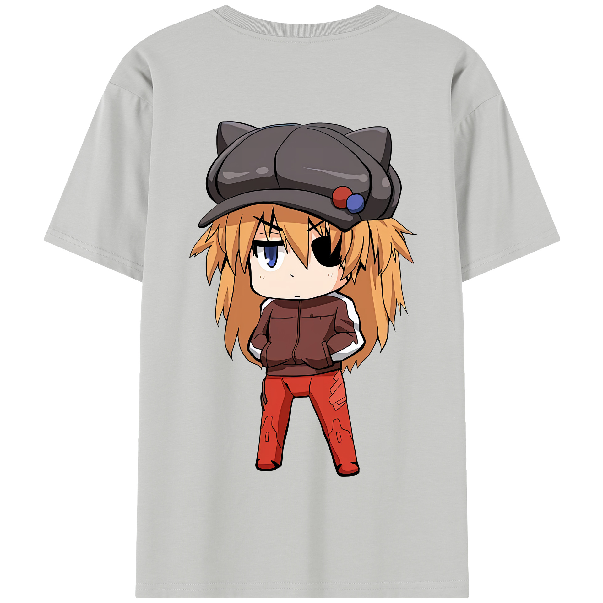 （画像用） EVA 新世紀エヴァンゲリオン 綿100％半袖Tシャツ（背面プリント）