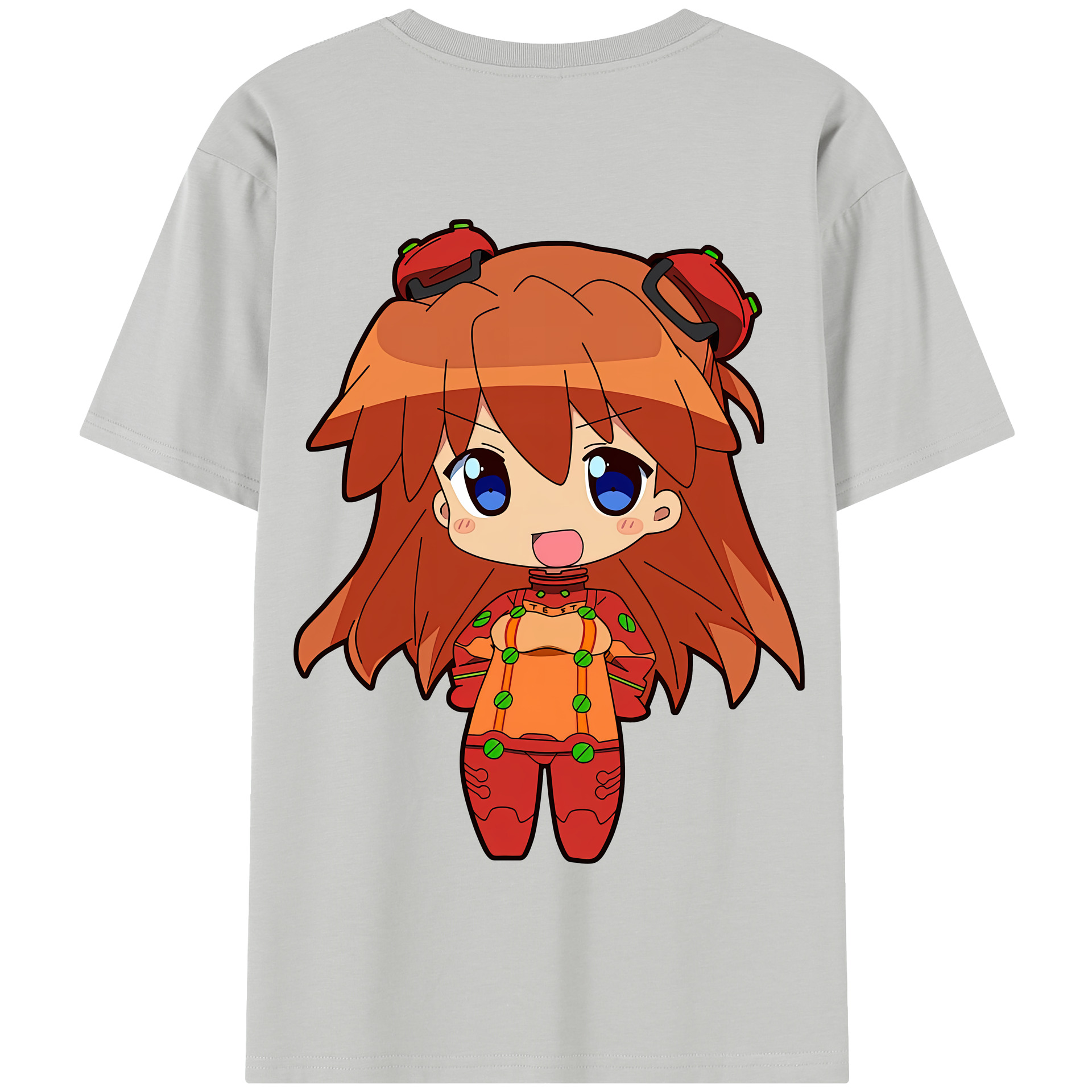 （画像用） EVA 新世紀エヴァンゲリオン 綿100％半袖Tシャツ（背面プリント）