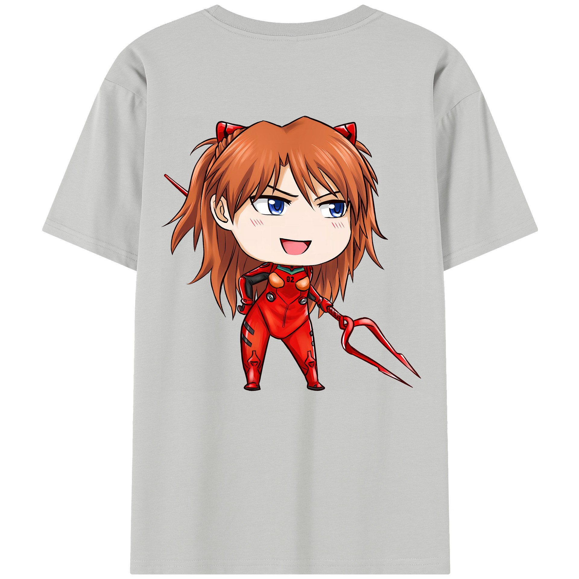 （画像用） EVA 新世紀エヴァンゲリオン 綿100％半袖Tシャツ（背面プリント）