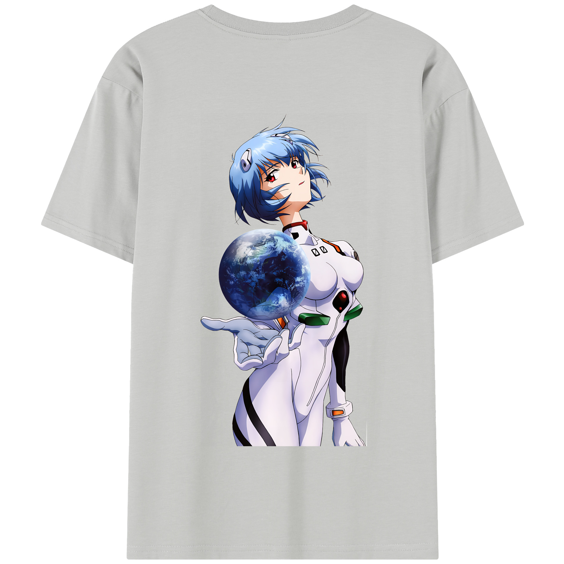 （画像用） EVA 新世紀エヴァンゲリオン 綿100％半袖Tシャツ（背面プリント）