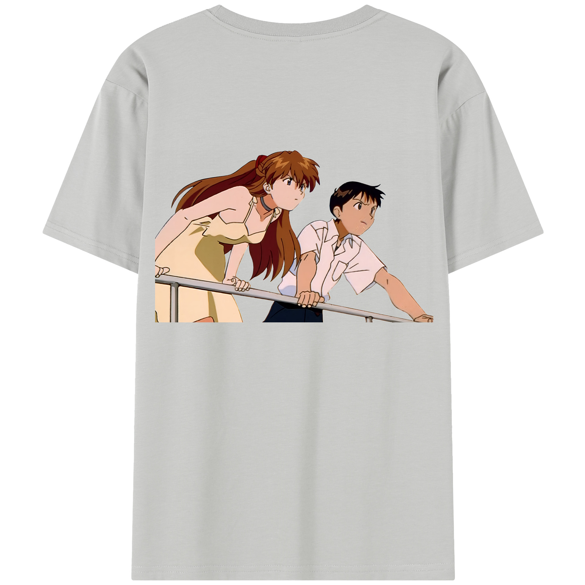 （画像用） EVA 新世紀エヴァンゲリオン 綿100％半袖Tシャツ（背面プリント）