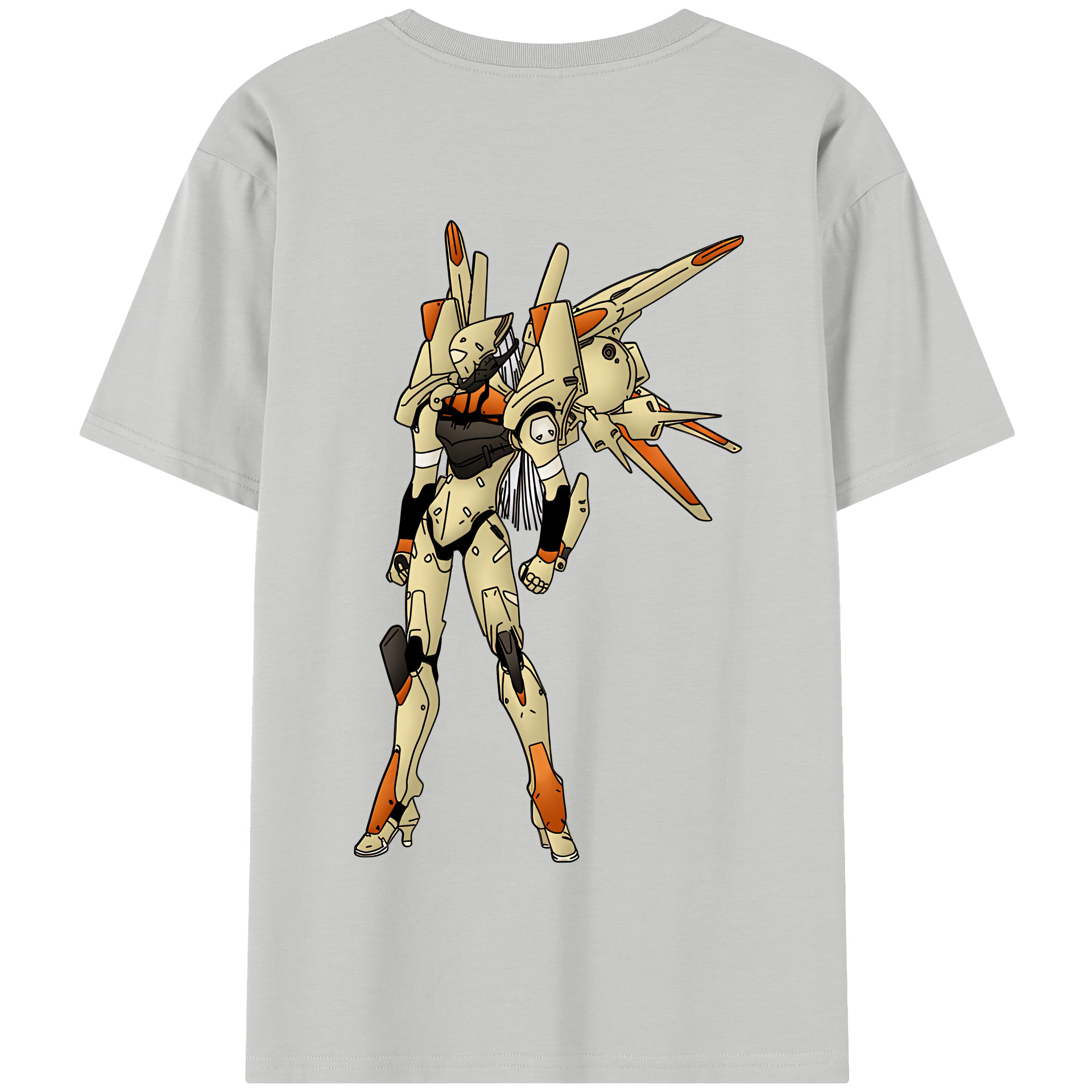 （画像用） EVA 新世紀エヴァンゲリオン 綿100％半袖Tシャツ（背面プリント）