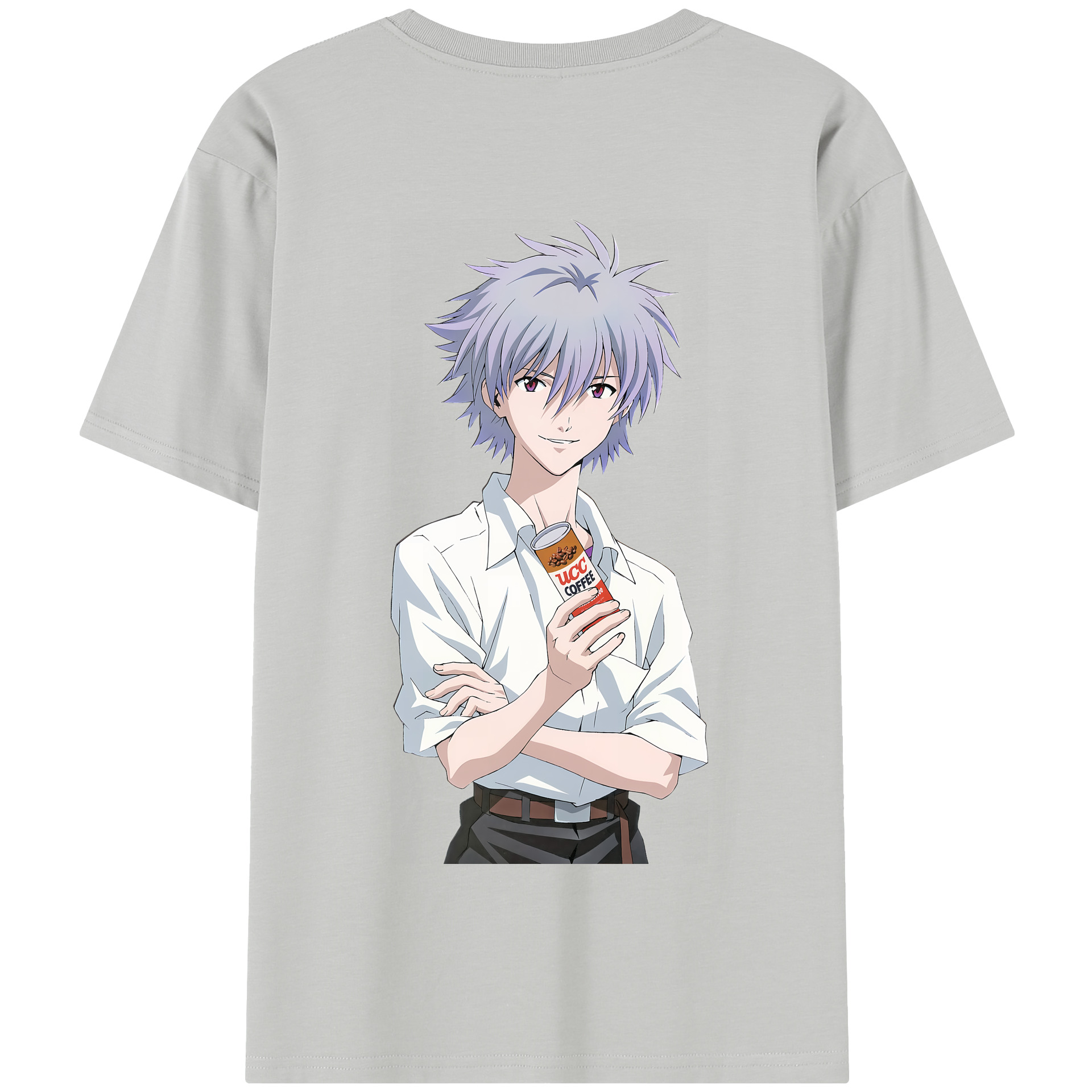 （画像用） EVA 新世紀エヴァンゲリオン 綿100％半袖Tシャツ（背面プリント）