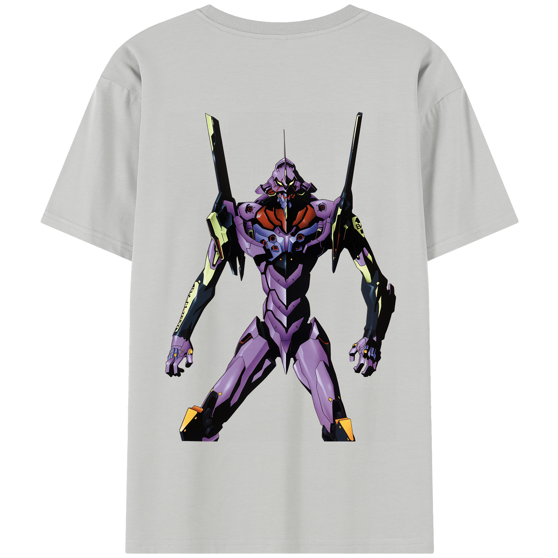 （画像用） EVA 新世紀エヴァンゲリオン 綿100％半袖Tシャツ（背面プリント）