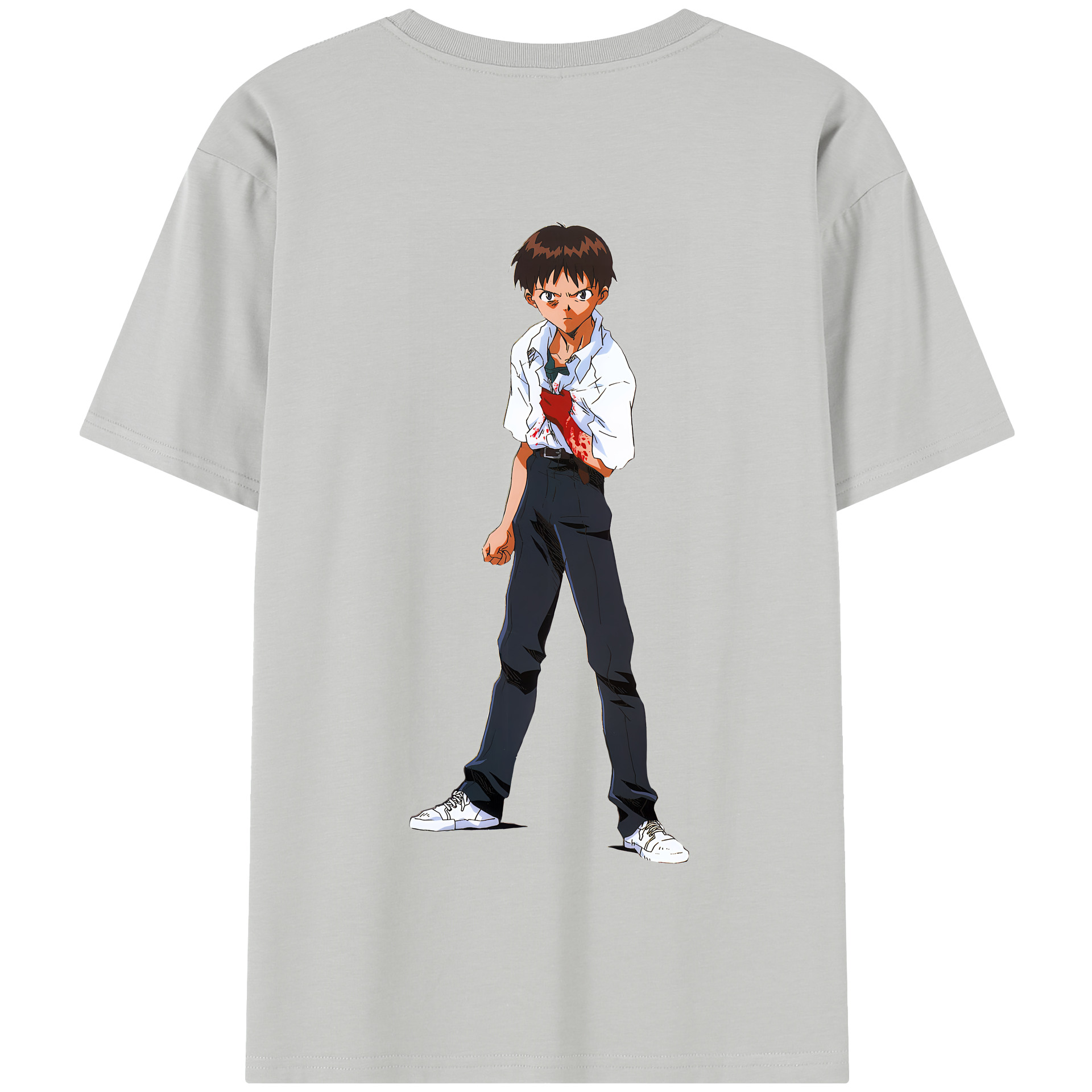 （画像用） EVA 新世紀エヴァンゲリオン 綿100％半袖Tシャツ（背面プリント）