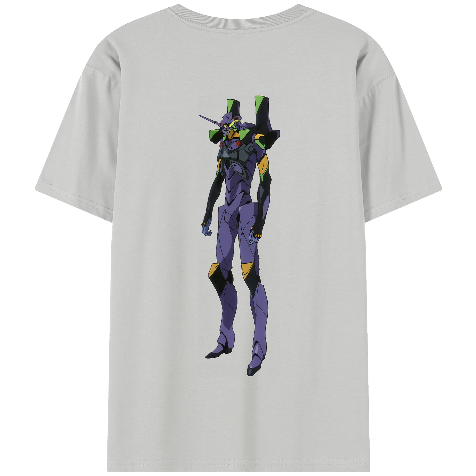 （画像用） EVA 新世紀エヴァンゲリオン 綿100％半袖Tシャツ（背面プリント）