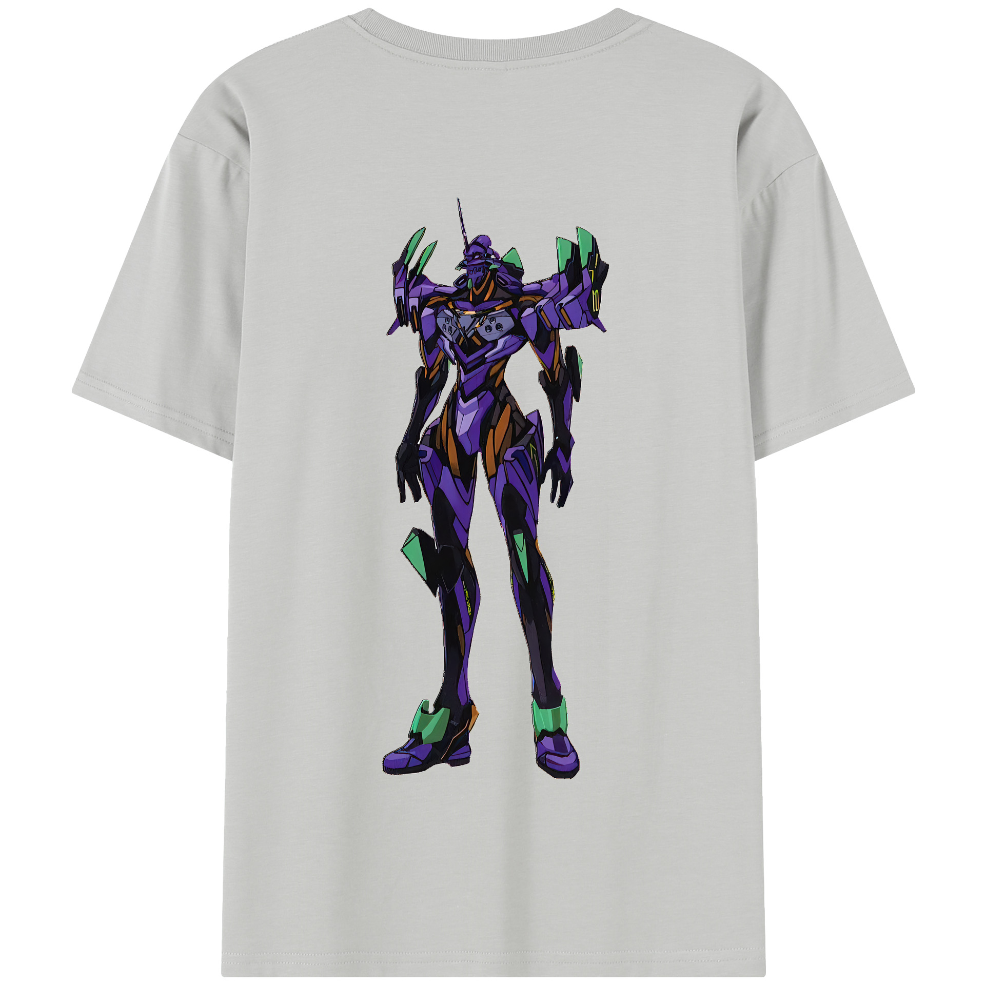 （画像用） EVA 新世紀エヴァンゲリオン 綿100％半袖Tシャツ（背面プリント）