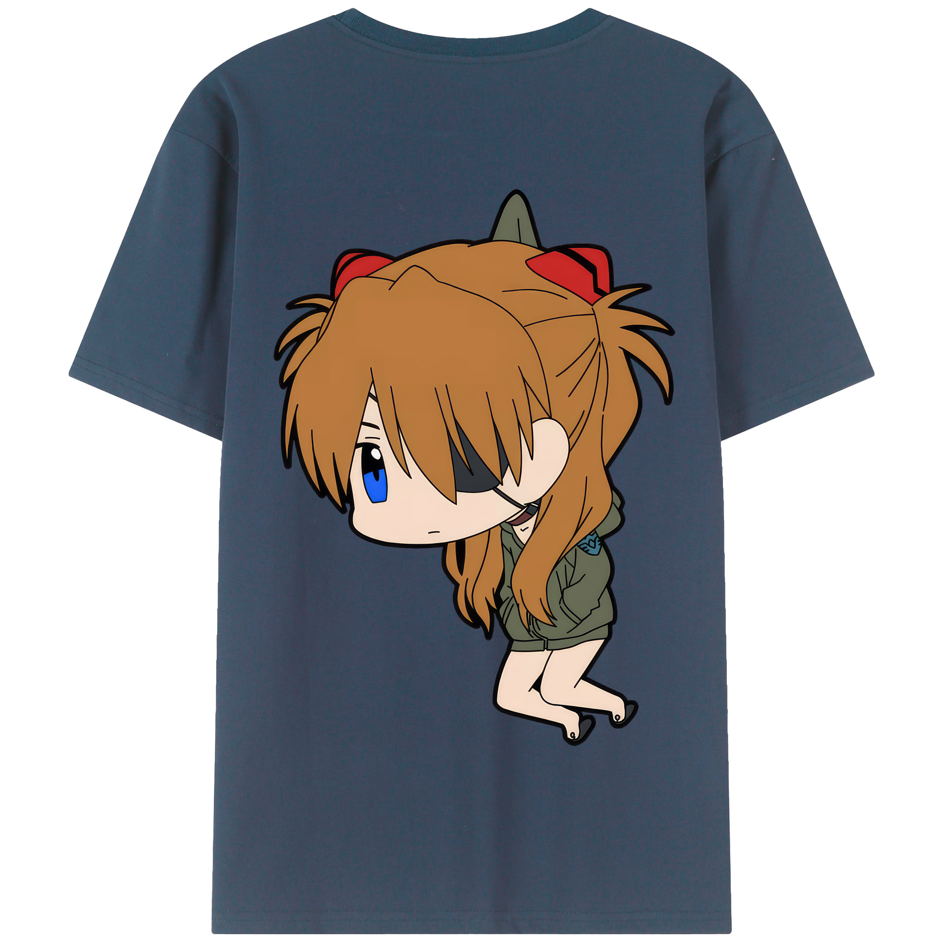 （画像用） EVA 新世紀エヴァンゲリオン 綿100％半袖Tシャツ（背面プリント）