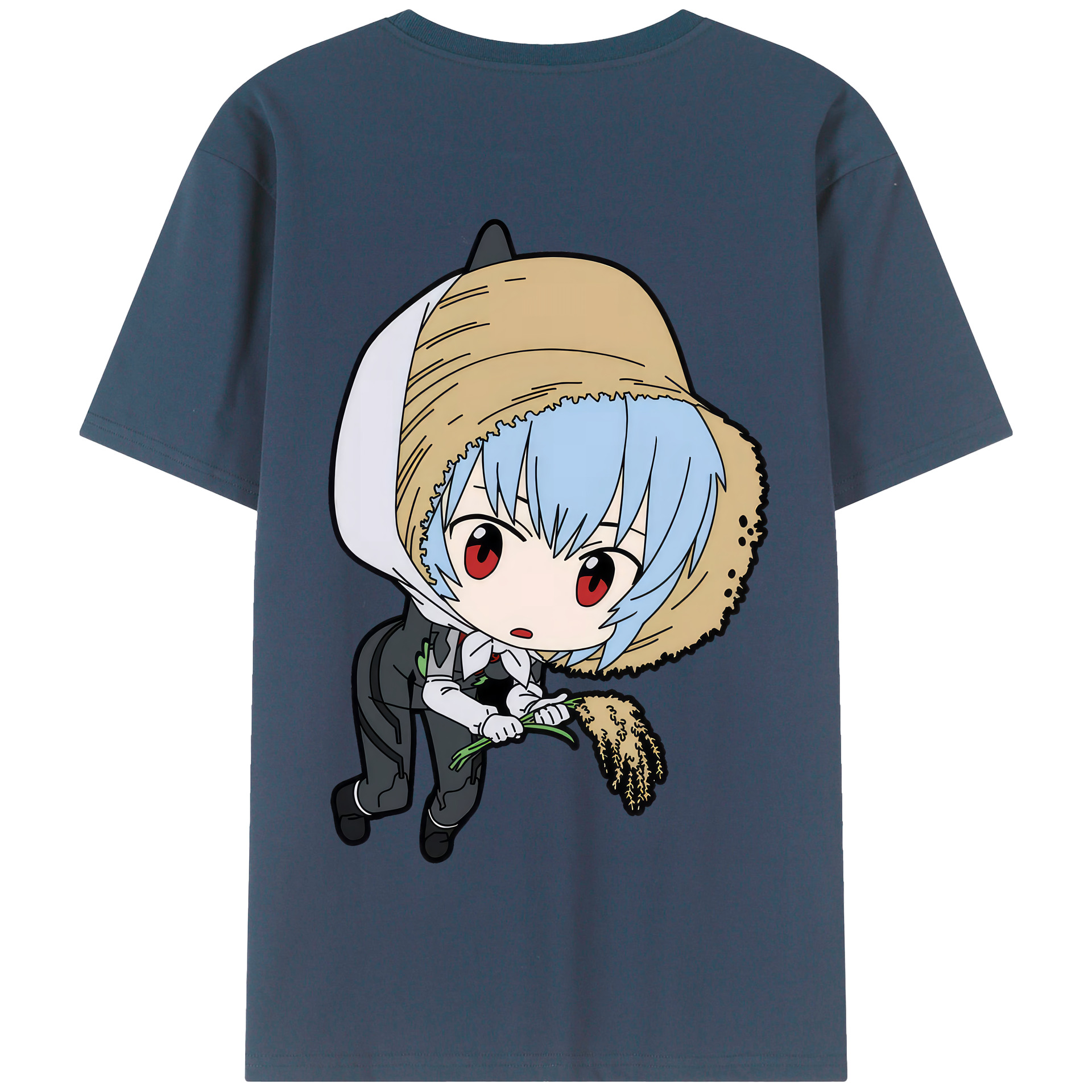 （画像用） EVA 新世紀エヴァンゲリオン 綿100％半袖Tシャツ（背面プリント）