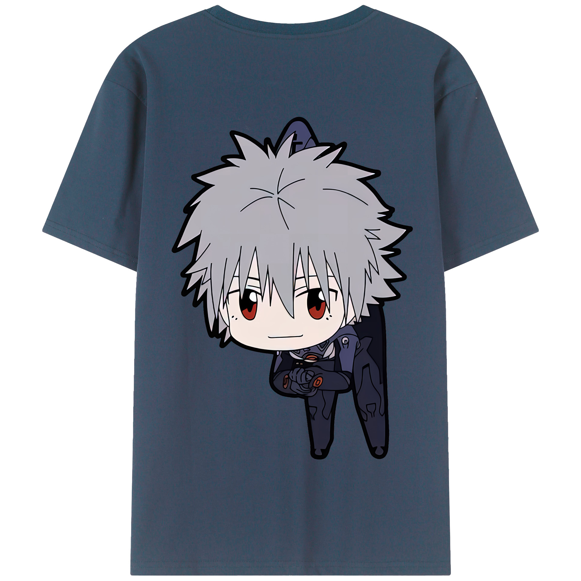 （画像用） EVA 新世紀エヴァンゲリオン 綿100％半袖Tシャツ（背面プリント）