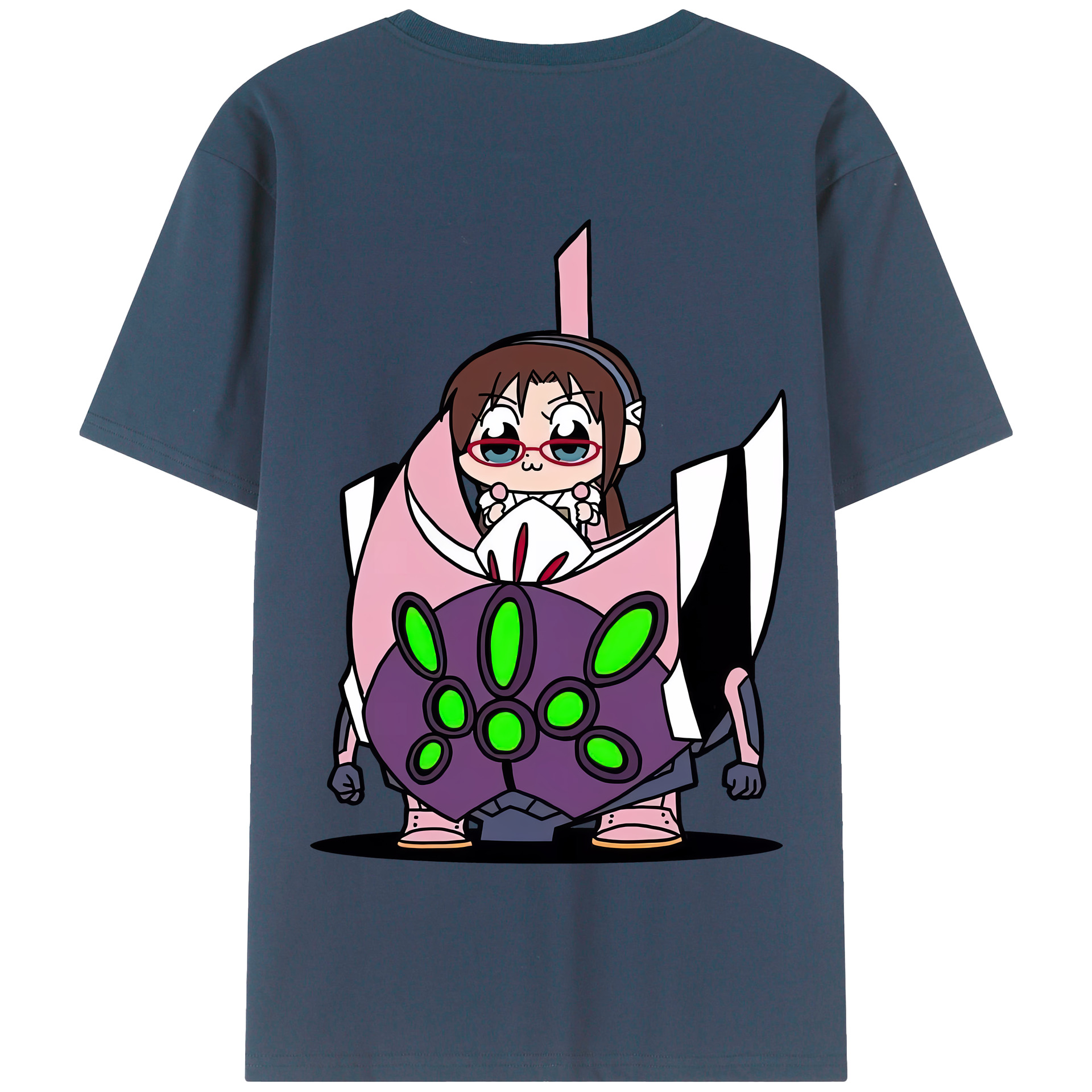 （画像用） EVA 新世紀エヴァンゲリオン 綿100％半袖Tシャツ（背面プリント）