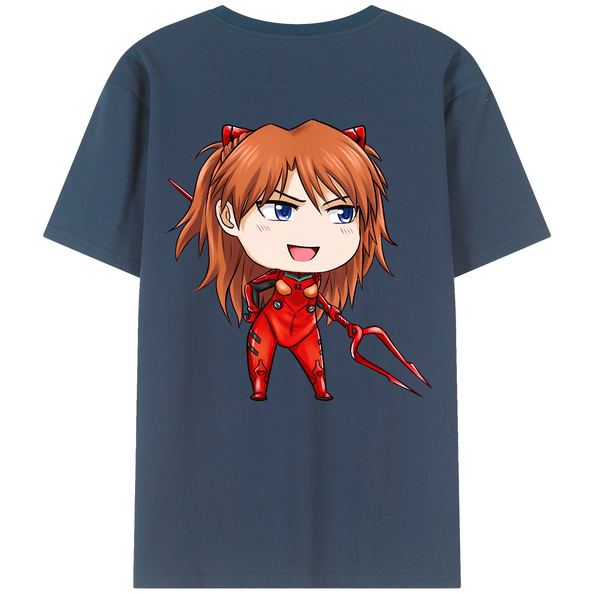 （画像用） EVA 新世紀エヴァンゲリオン 綿100％半袖Tシャツ（背面プリント）