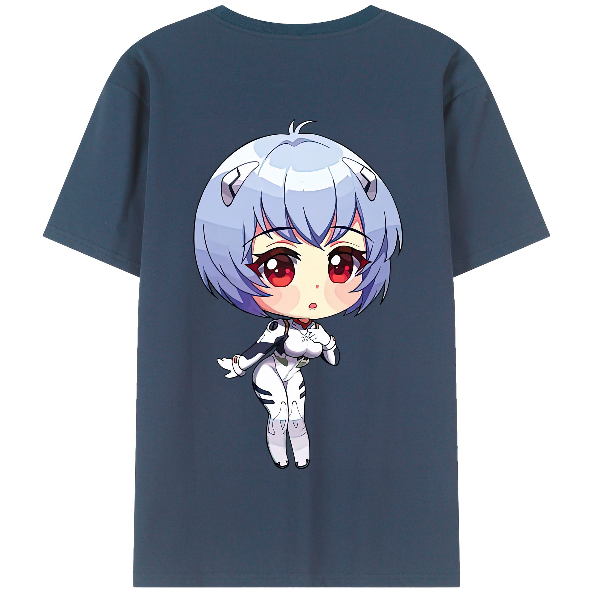 （画像用） EVA 新世紀エヴァンゲリオン 綿100％半袖Tシャツ（背面プリント）