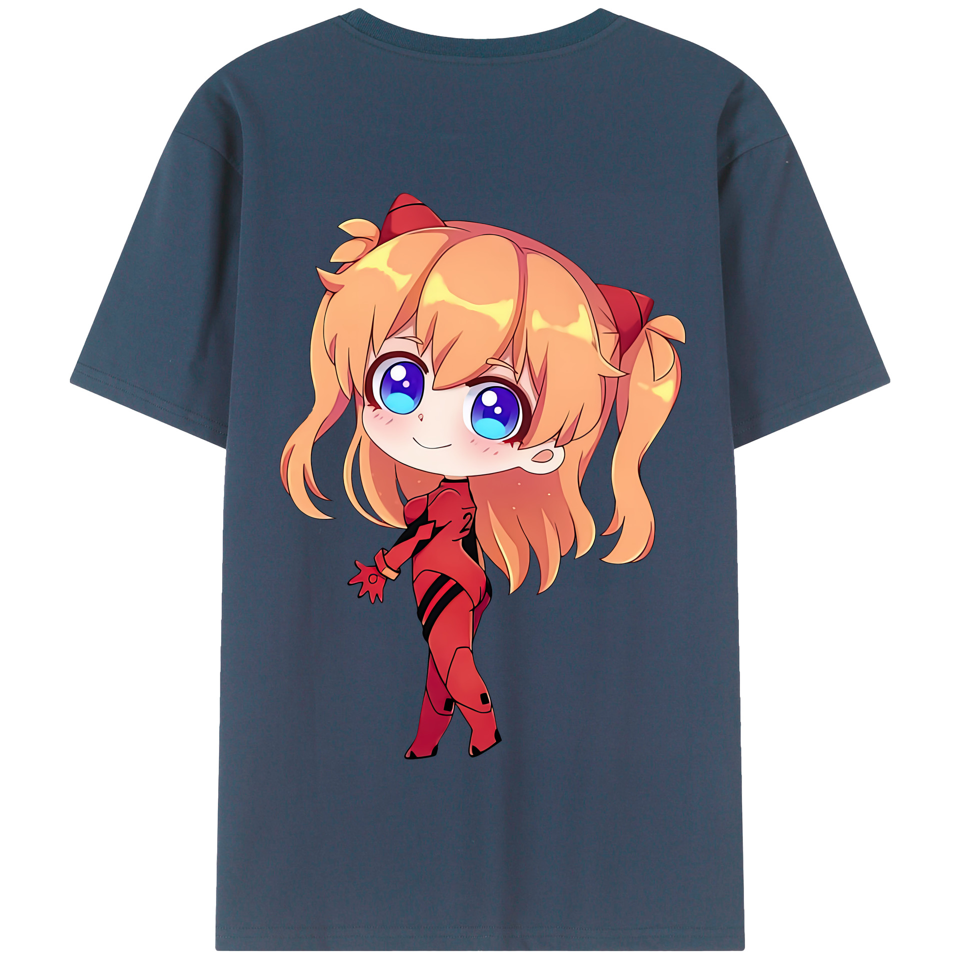 （画像用） EVA 新世紀エヴァンゲリオン 綿100％半袖Tシャツ（背面プリント）