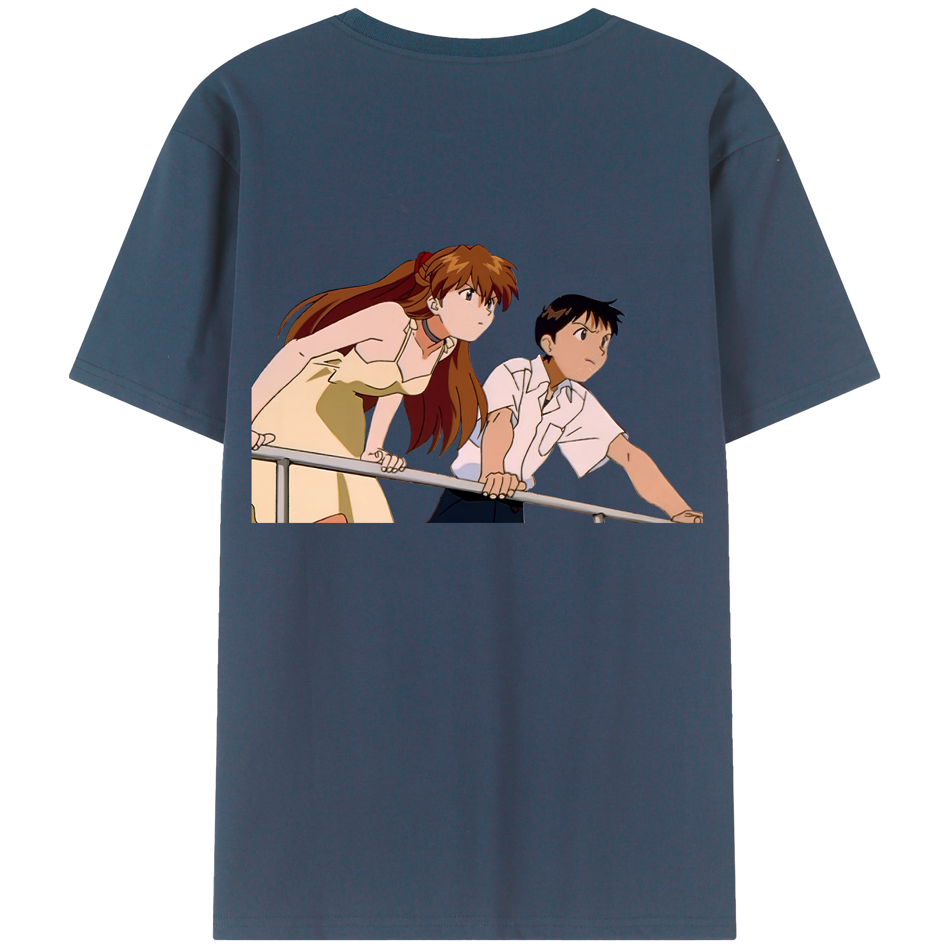 （画像用） EVA 新世紀エヴァンゲリオン 綿100％半袖Tシャツ（背面プリント）