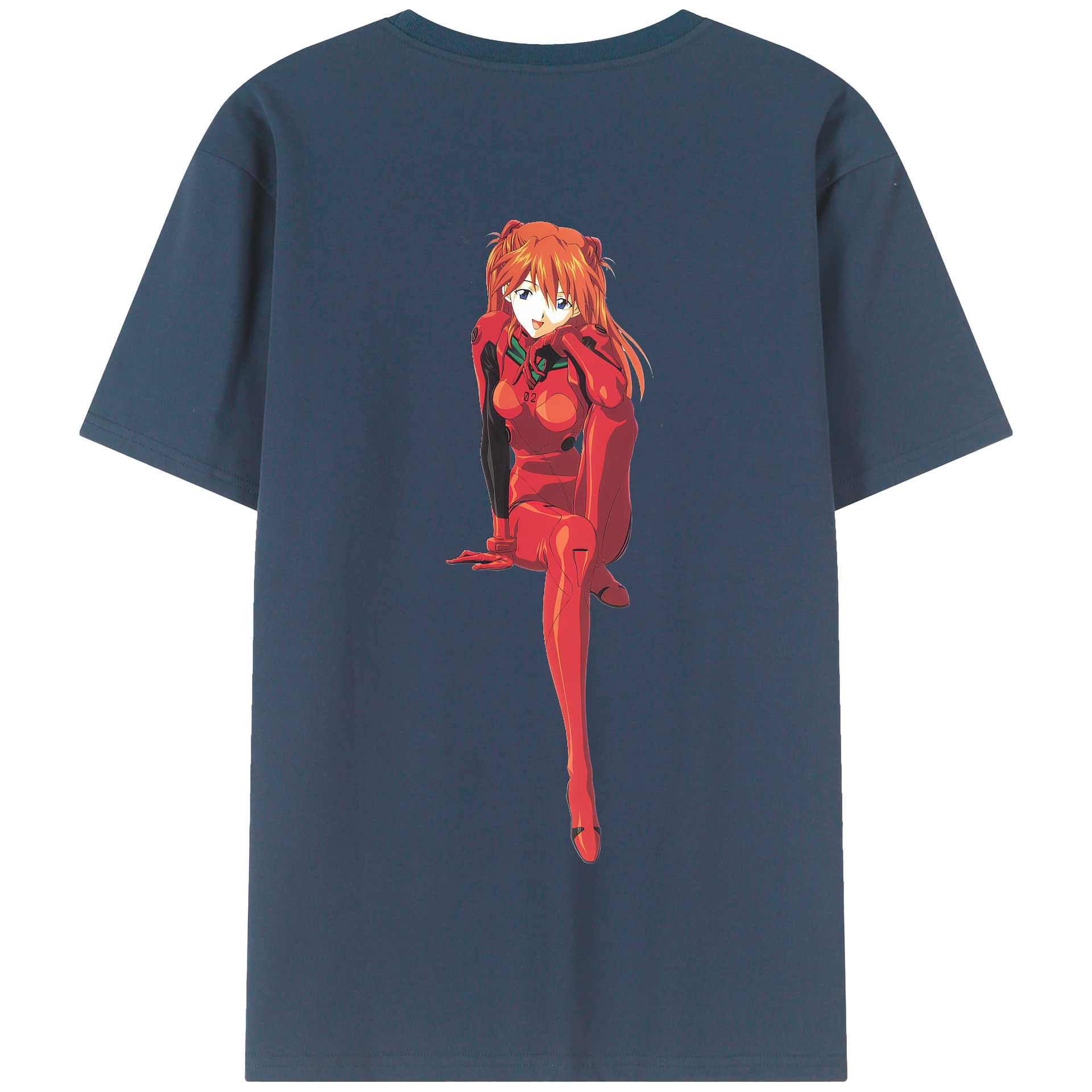 （画像用） EVA 新世紀エヴァンゲリオン 綿100％半袖Tシャツ（背面プリント）