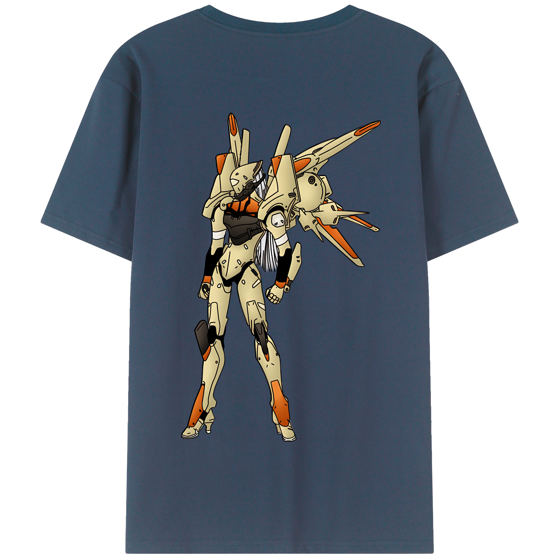 （画像用） EVA 新世紀エヴァンゲリオン 綿100％半袖Tシャツ（背面プリント）