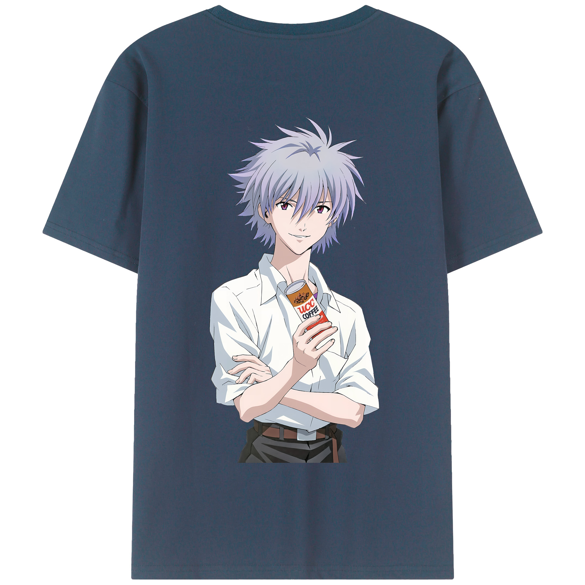 （画像用） EVA 新世紀エヴァンゲリオン 綿100％半袖Tシャツ（背面プリント）