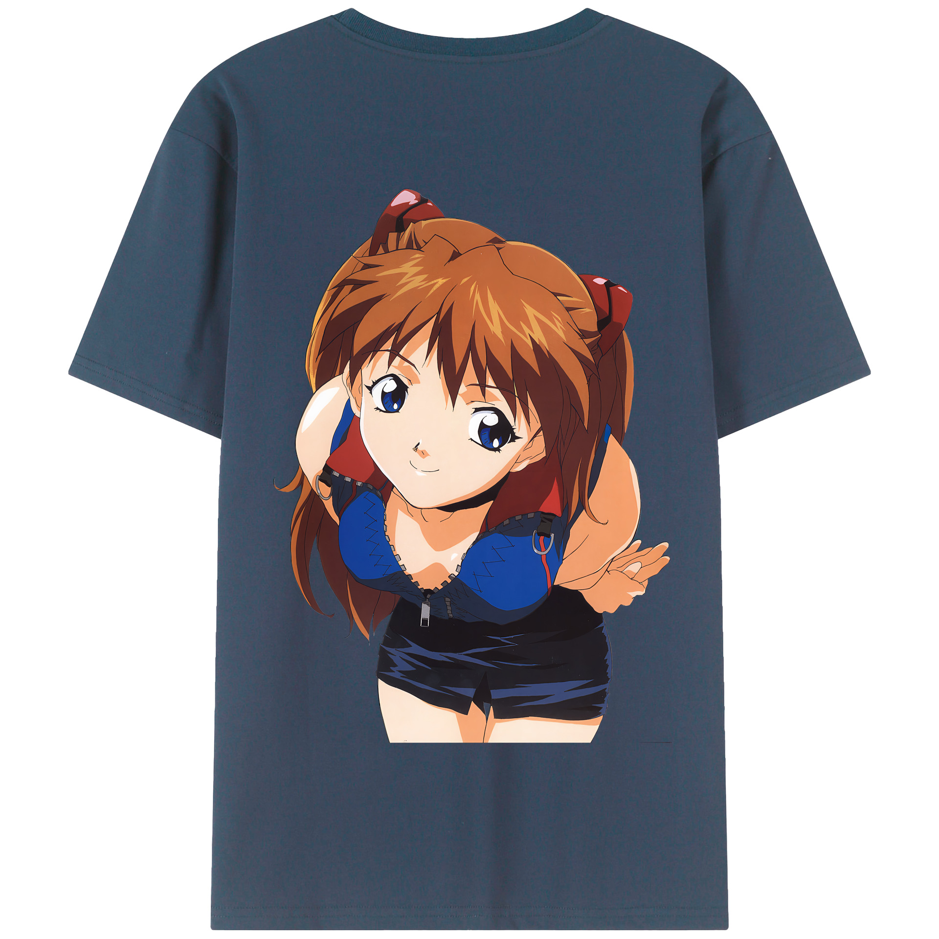 （画像用） EVA 新世紀エヴァンゲリオン 綿100％半袖Tシャツ（背面プリント）