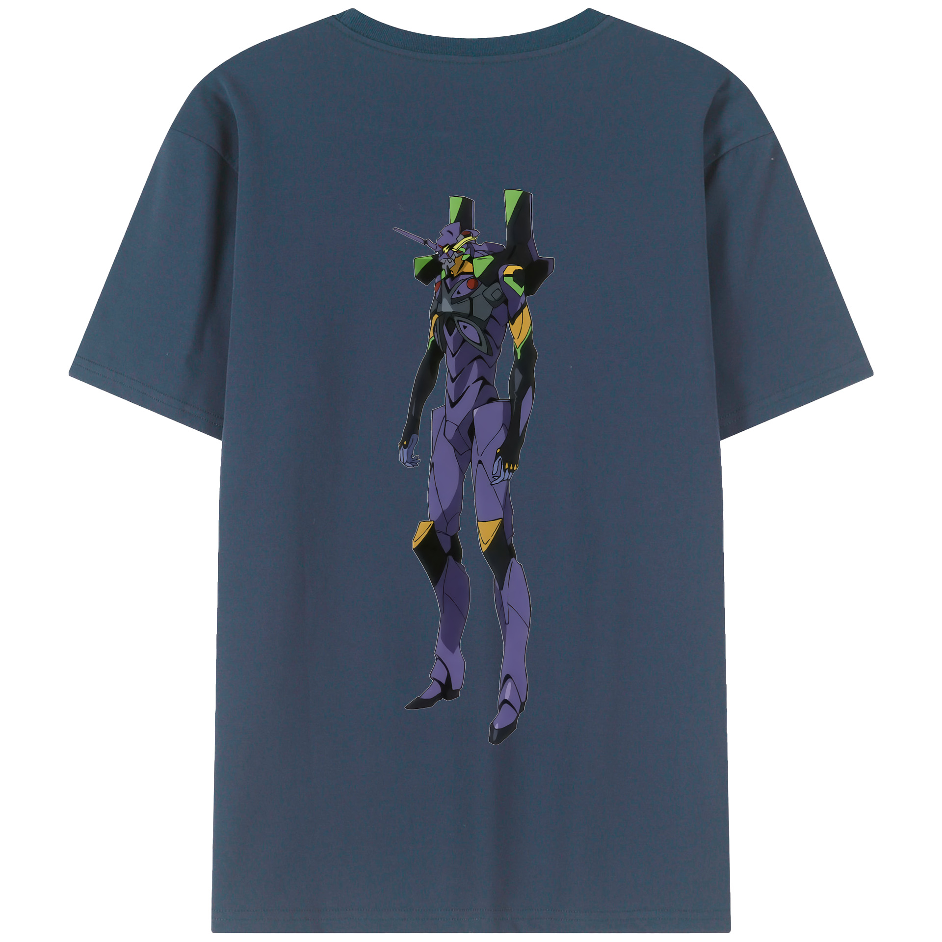 （画像用） EVA 新世紀エヴァンゲリオン 綿100％半袖Tシャツ（背面プリント）